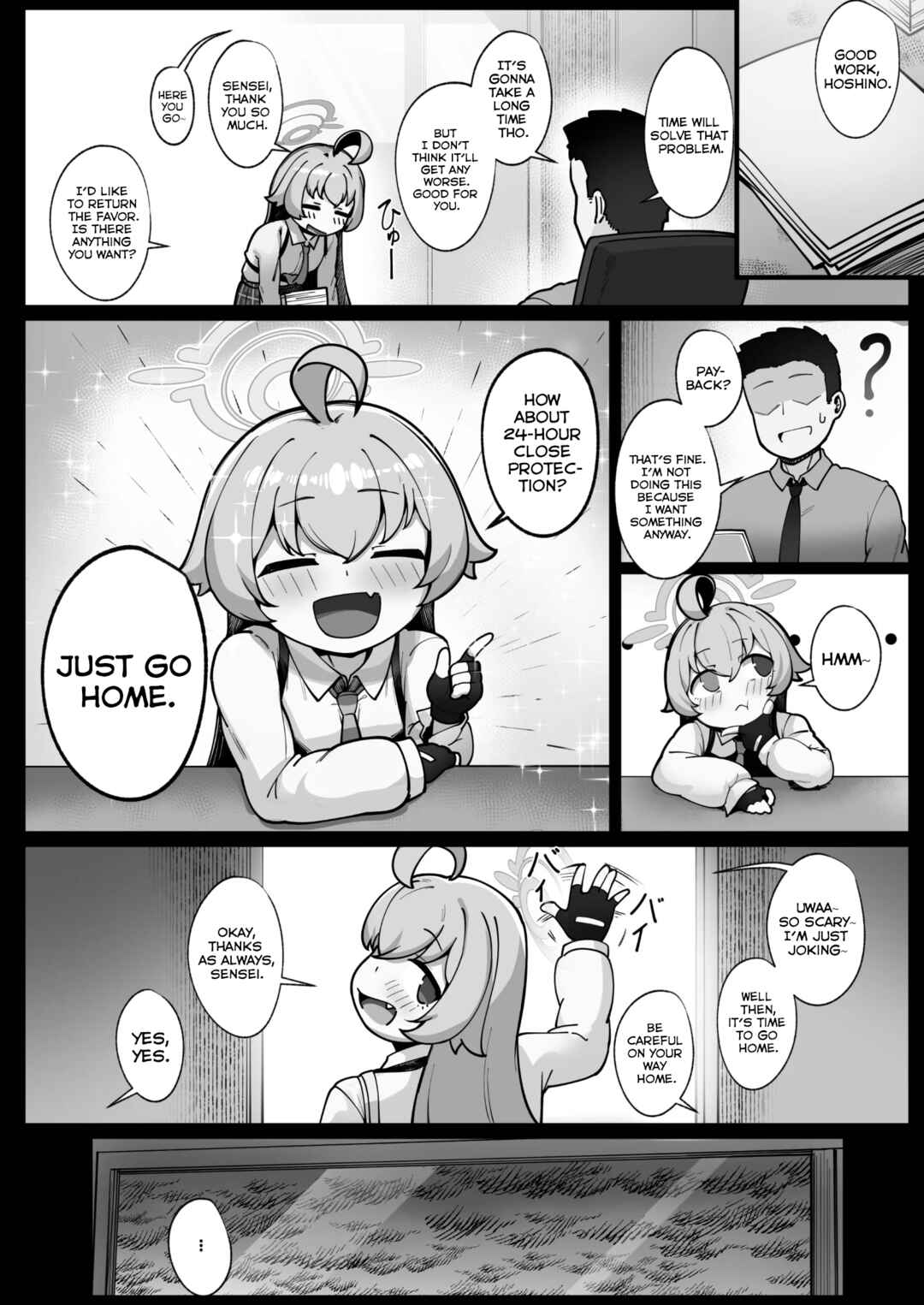 Page 5 Chapter Unknown_611c Blue Archive - Kujira wa Chiisana Shiawase o Yumemiru (Doujinshi)