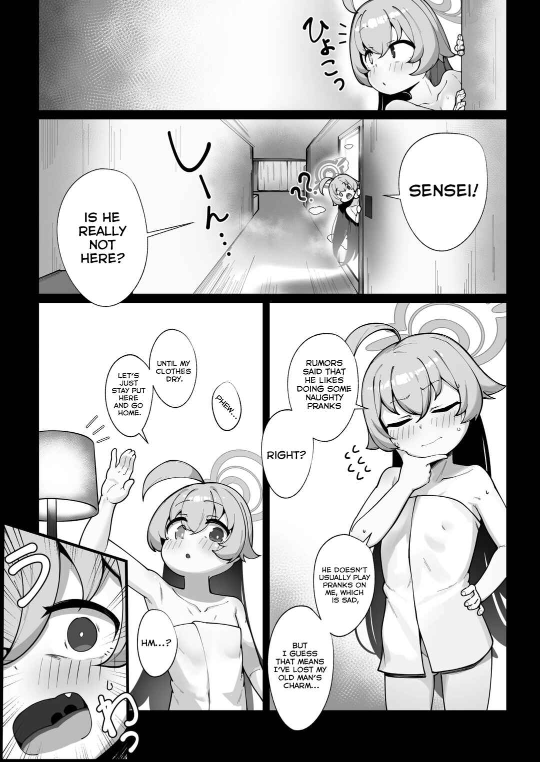 Page 8 Chapter Unknown_611c Blue Archive - Kujira wa Chiisana Shiawase o Yumemiru (Doujinshi)