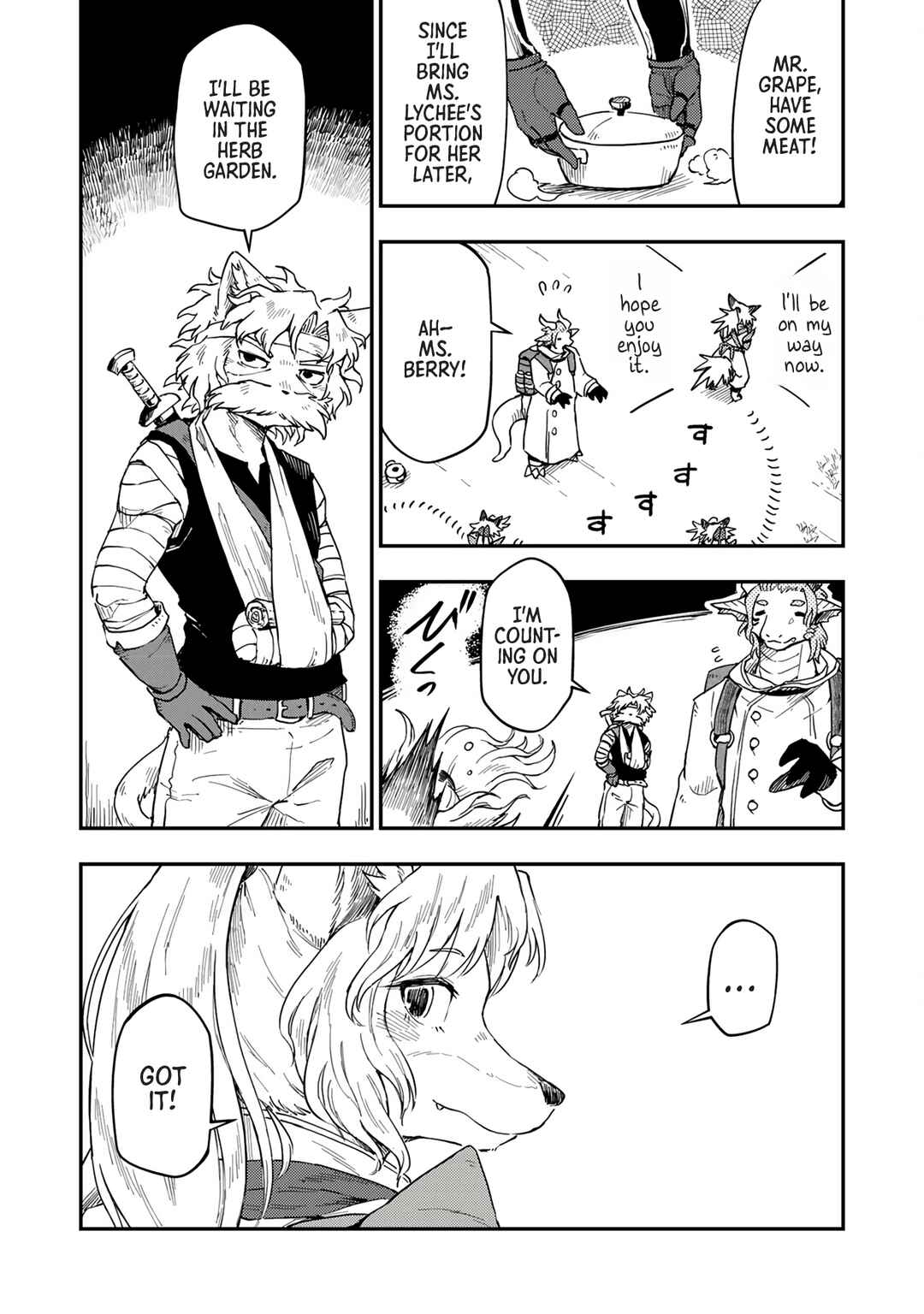 Page 8 Chapter 6 Batsuichi Kitsune to Tabi Gohan