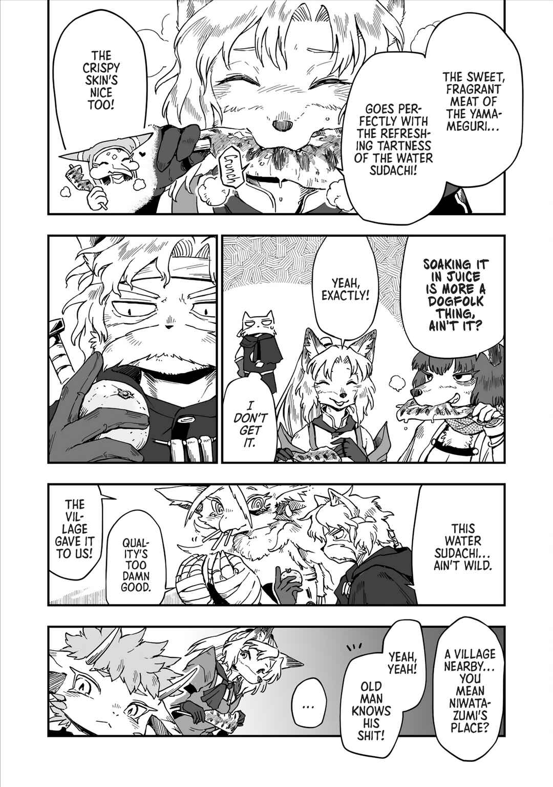 Page 13 Chapter 3 Batsuichi Kitsune to Tabi Gohan