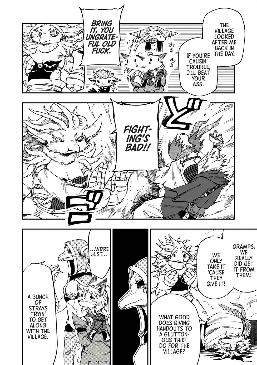 Page 15 Chapter 3 Batsuichi Kitsune to Tabi Gohan