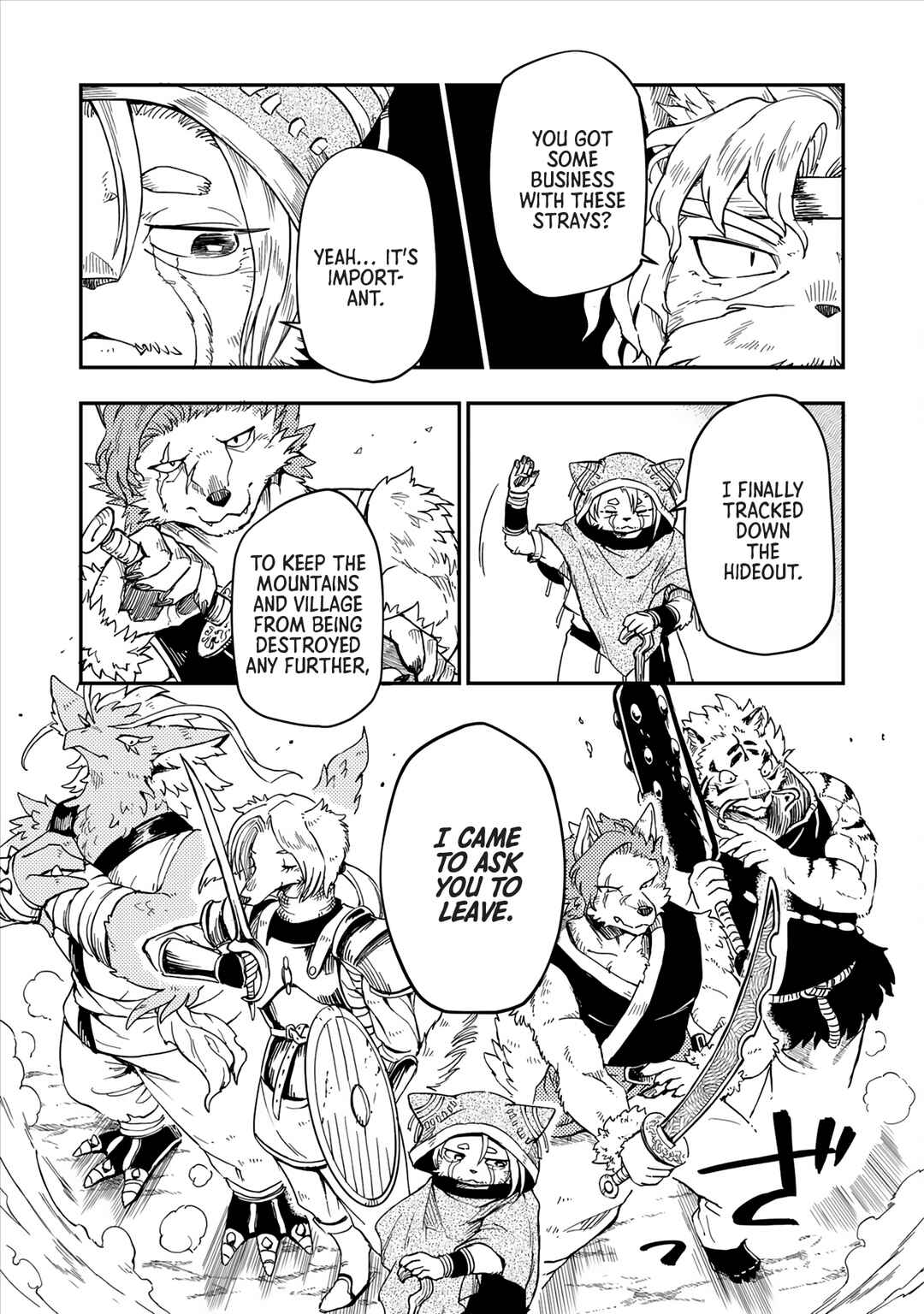 Page 24 Chapter 3 Batsuichi Kitsune to Tabi Gohan