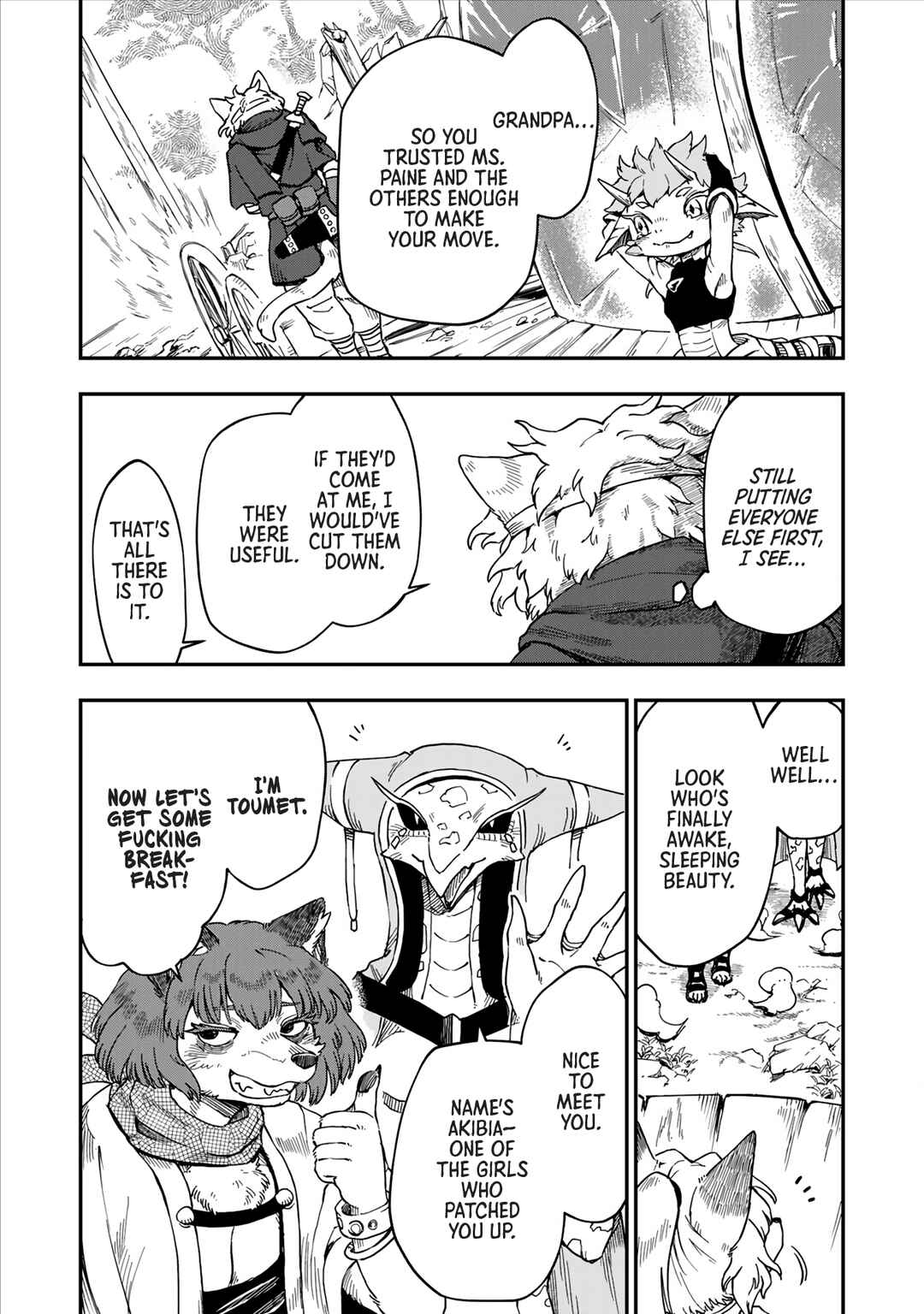 Page 9 Chapter 3 Batsuichi Kitsune to Tabi Gohan