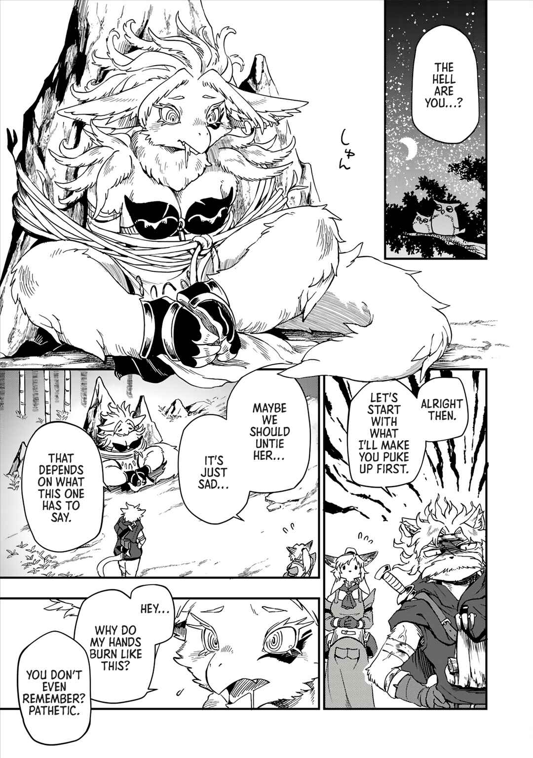 Page 18 Chapter 2 Batsuichi Kitsune to Tabi Gohan