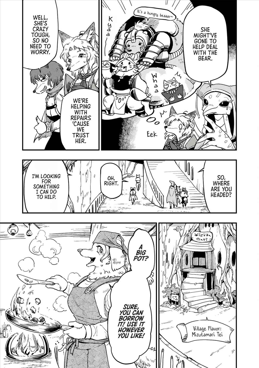 Page 22 Chapter 4 Batsuichi Kitsune to Tabi Gohan