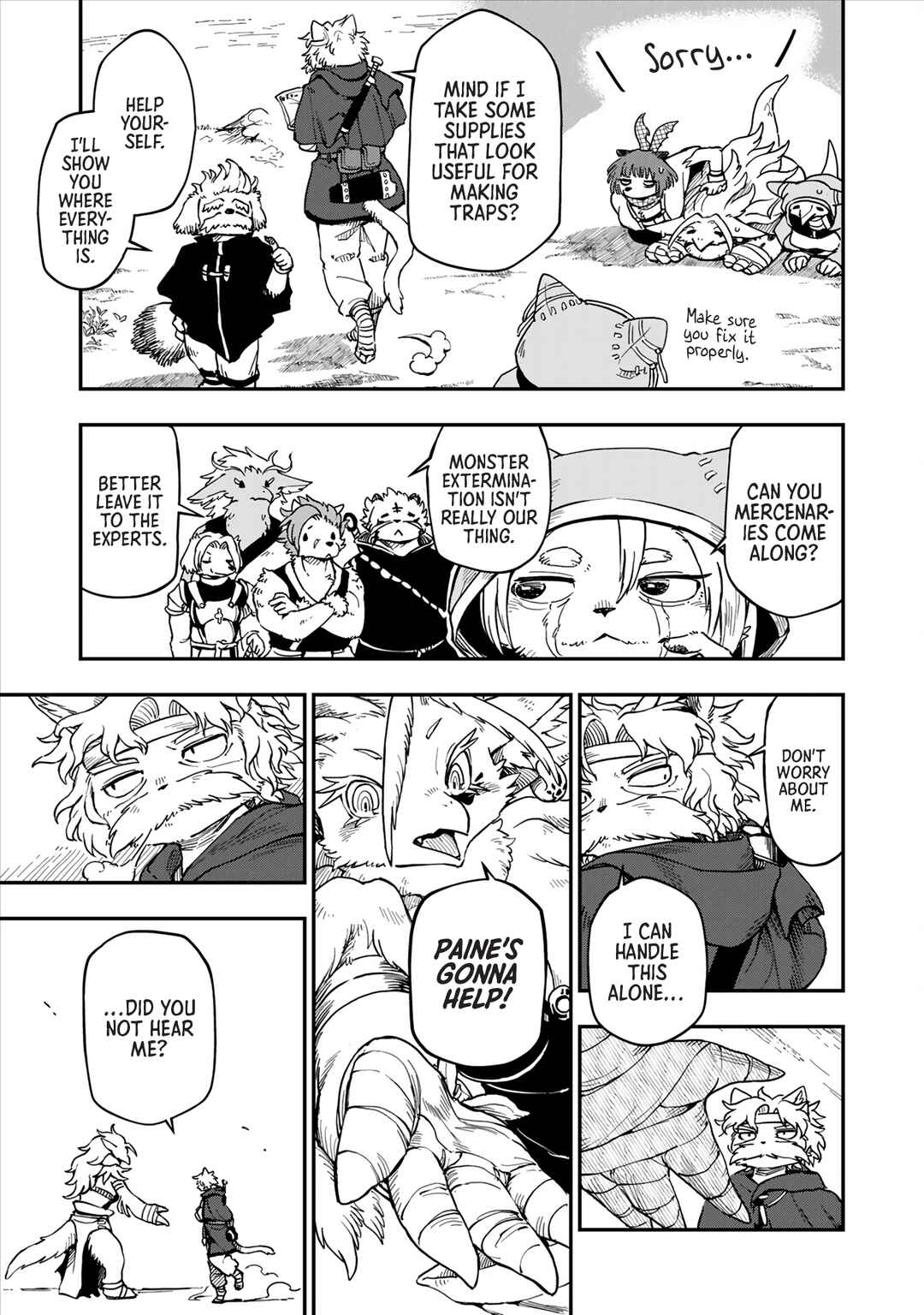 Page 8 Chapter 4 Batsuichi Kitsune to Tabi Gohan