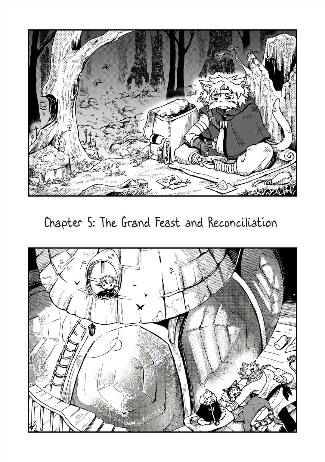 Page 4 Chapter 5 Batsuichi Kitsune to Tabi Gohan