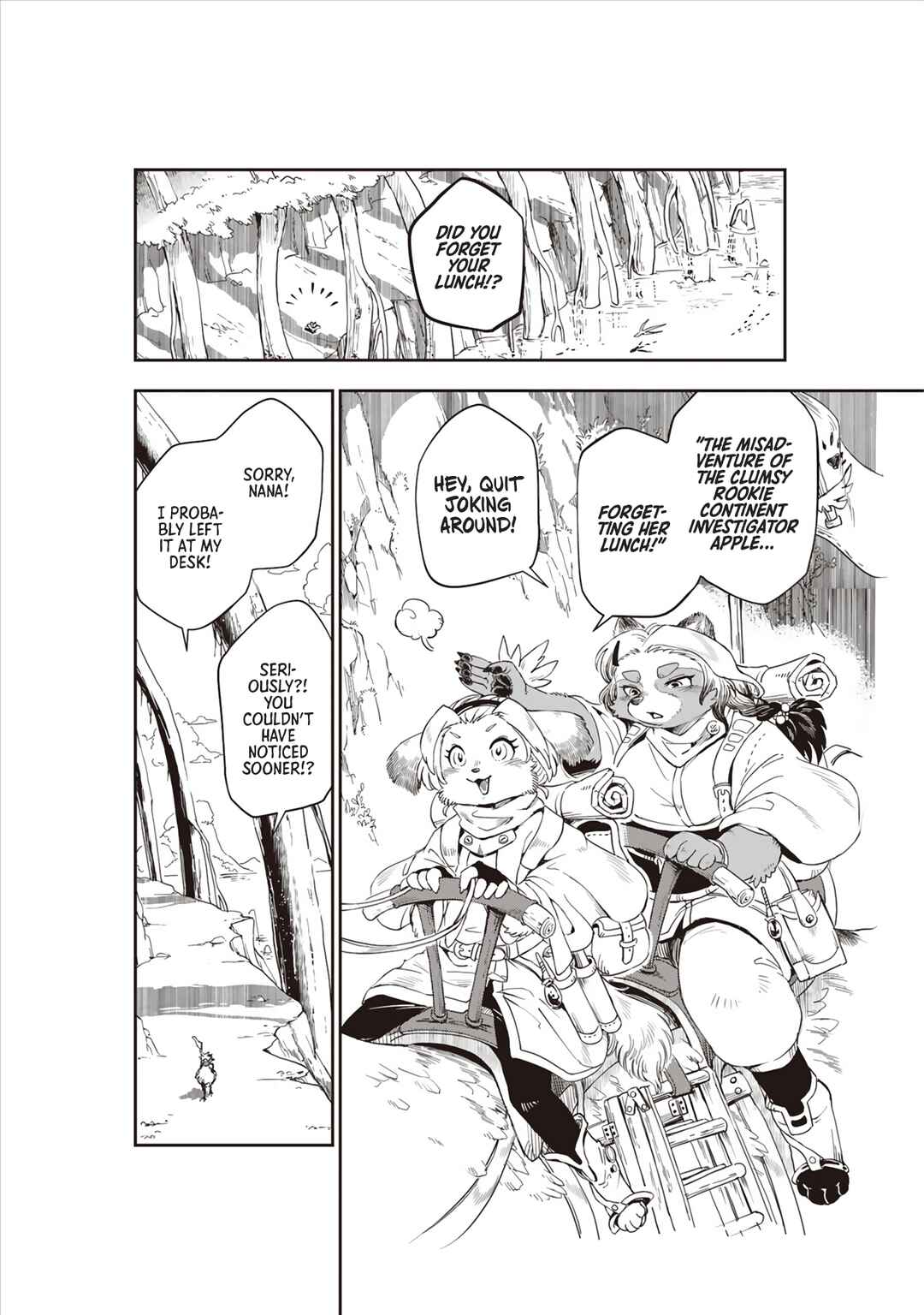 Page 4 Chapter 0 Batsuichi Kitsune to Tabi Gohan