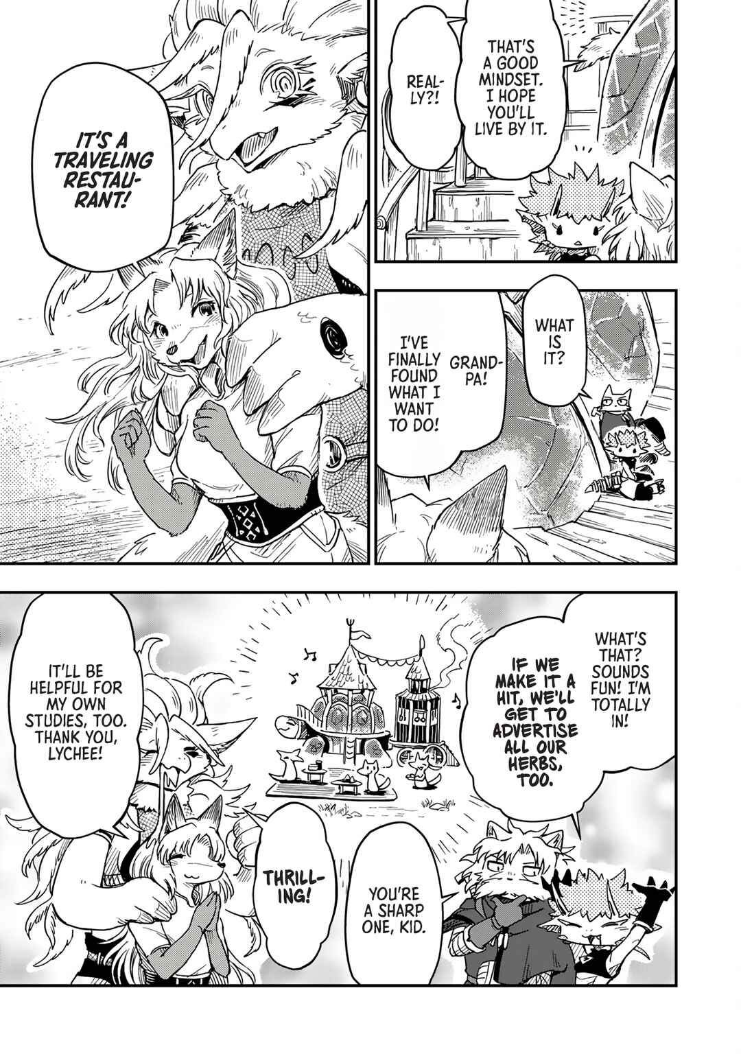 Page 40 Chapter 8 Batsuichi Kitsune to Tabi Gohan