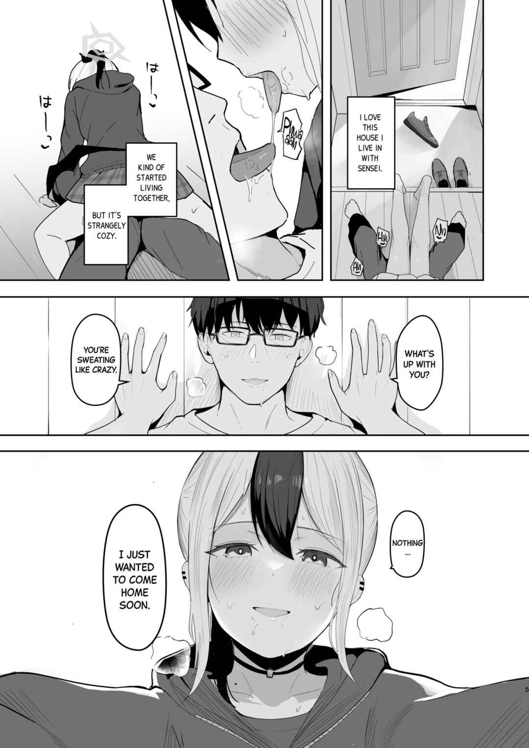 Page 5 Chapter Unknown_7369 Blue Archive - Kayoko to Dousei Seikatsu (Doujinshi)