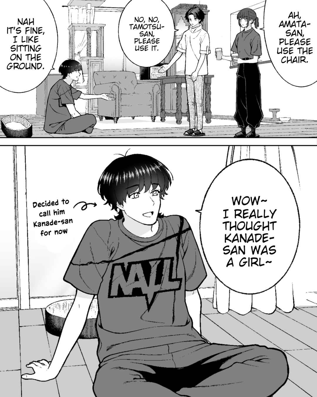 Page 4 Chapter 144 Kaisha to Shiseikatsu (Pre-Serialization)