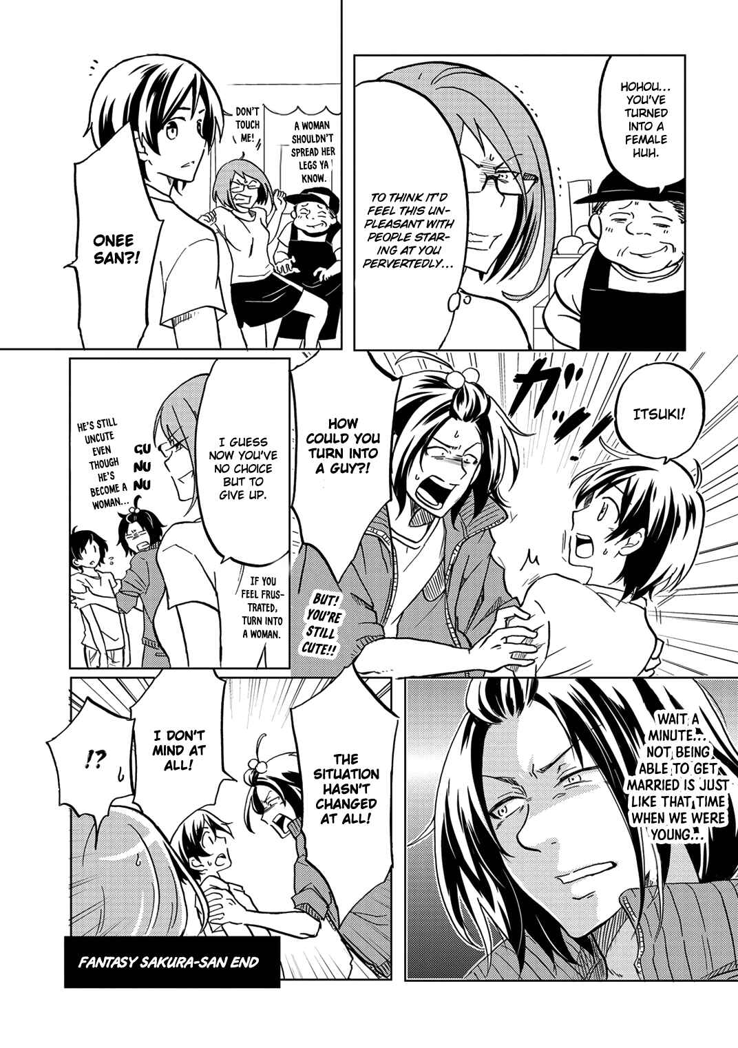 Page 12 Chapter 19.5 Itoshi no Sakura-san
