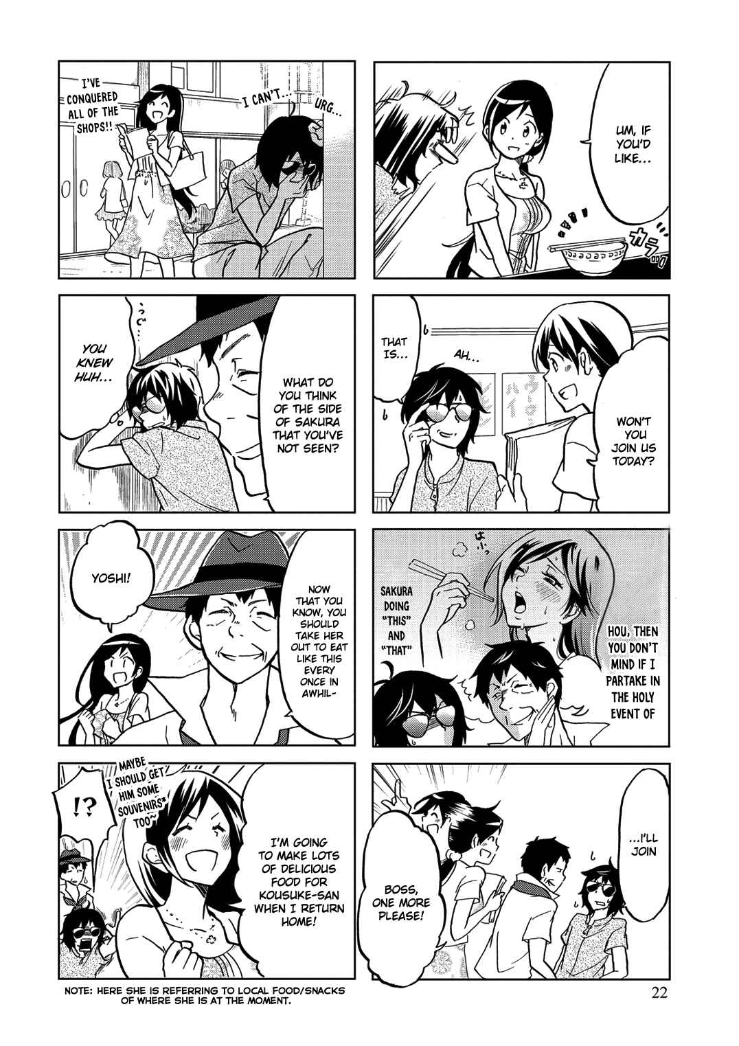 Page 9 Chapter 22 Itoshi no Sakura-san