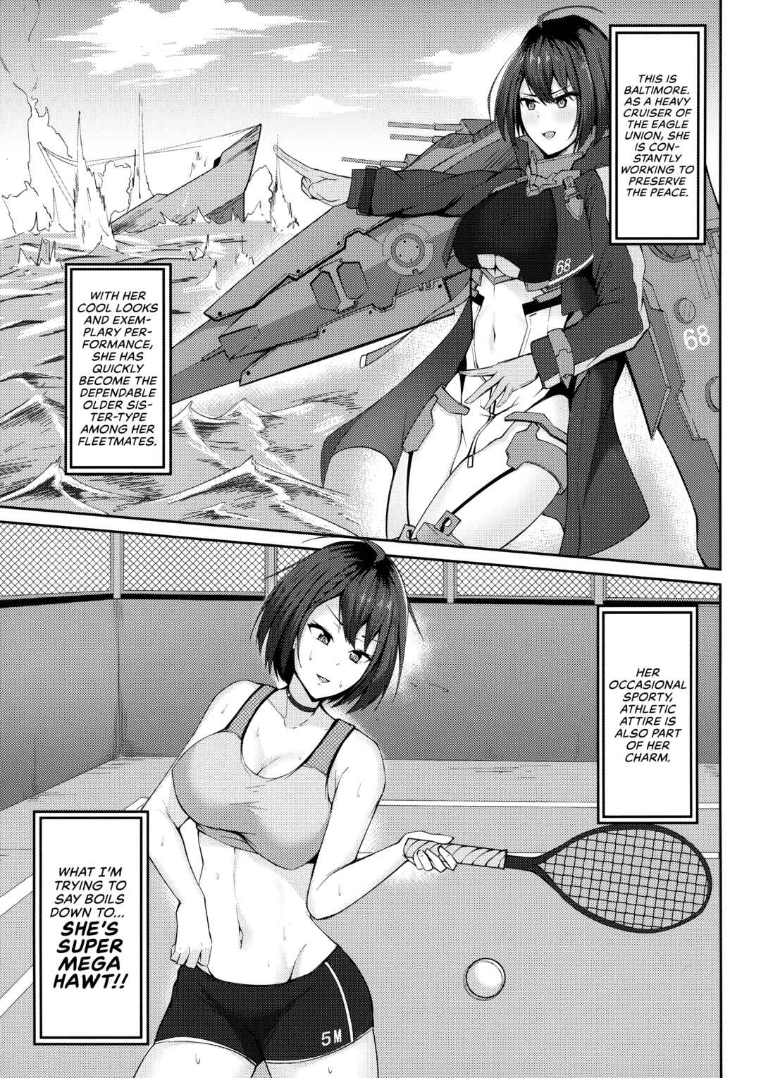 Page 5 Chapter Unknown_0b45 Azur Lane - Baltimores Cervical Retrofit