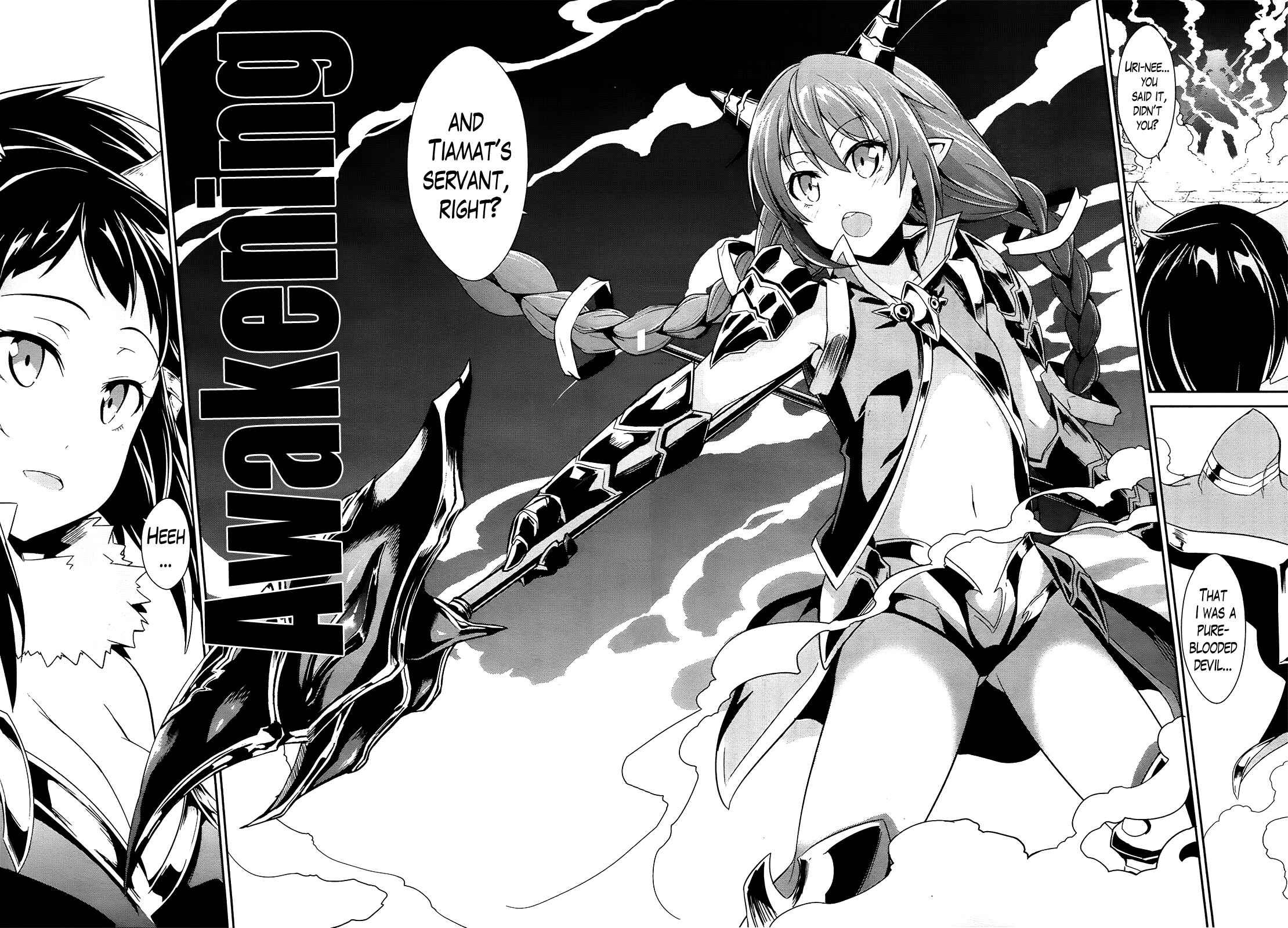 Page 34 Chapter 9 Sennen Sensou Aigis - Eiyuu no Kizuna