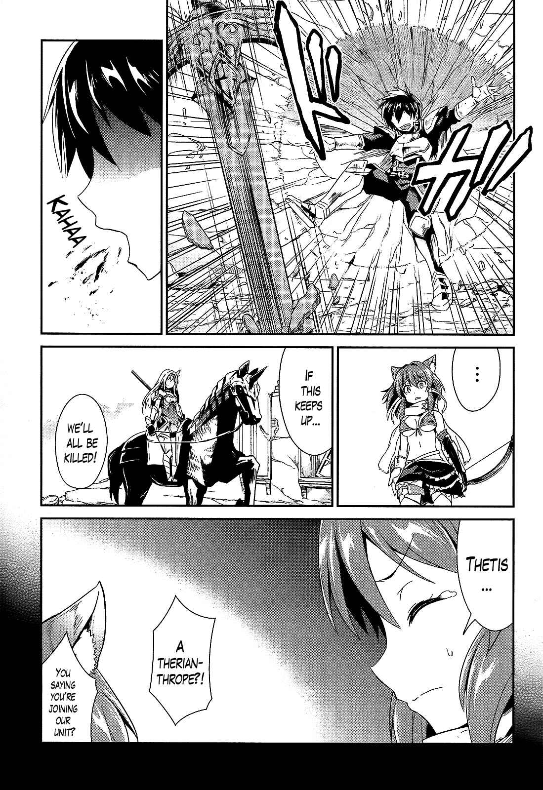 Page 10 Chapter 8 Sennen Sensou Aigis - Eiyuu no Kizuna