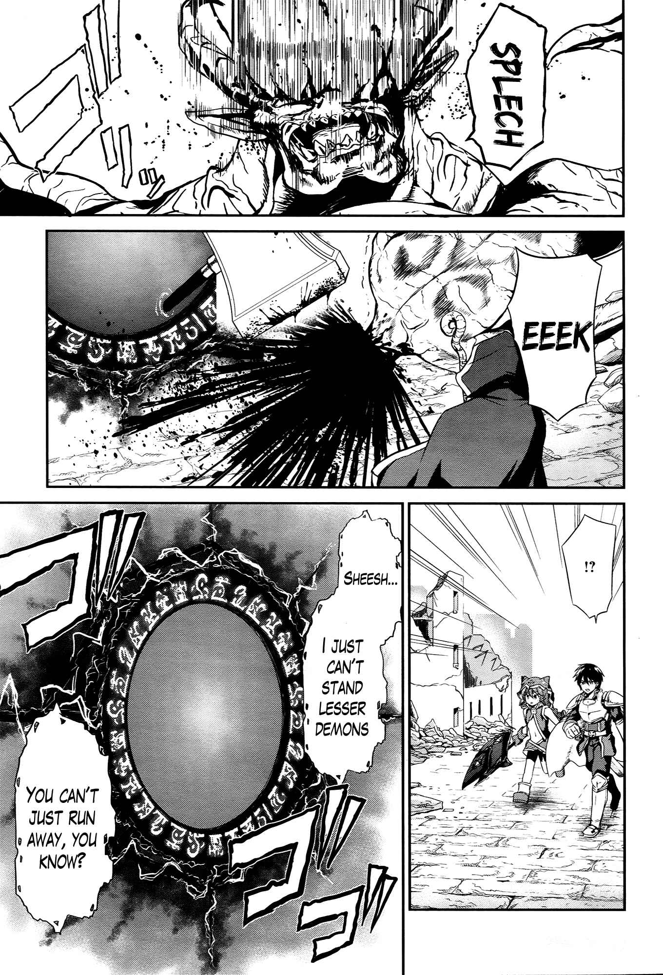 Page 36 Chapter 17 Sennen Sensou Aigis - Eiyuu no Kizuna