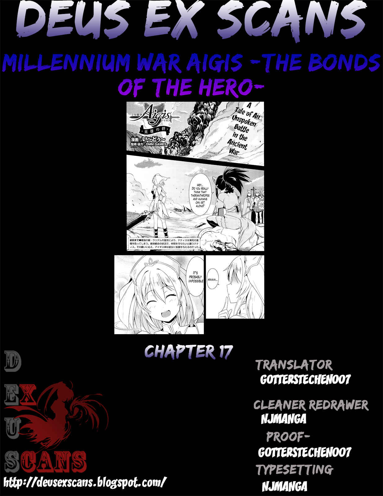 Page 38 Chapter 17 Sennen Sensou Aigis - Eiyuu no Kizuna