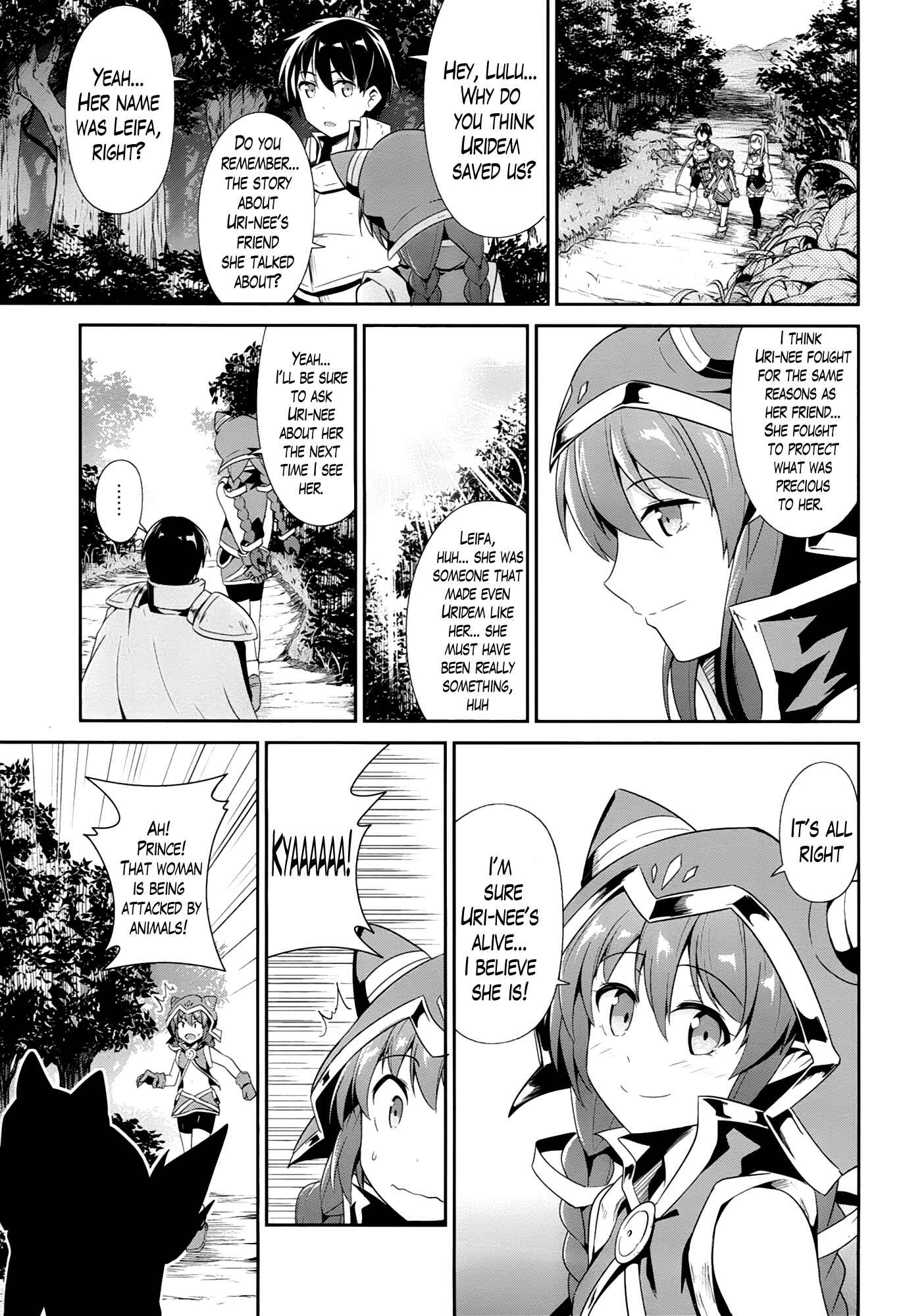 Page 25 Chapter 18 Sennen Sensou Aigis - Eiyuu no Kizuna