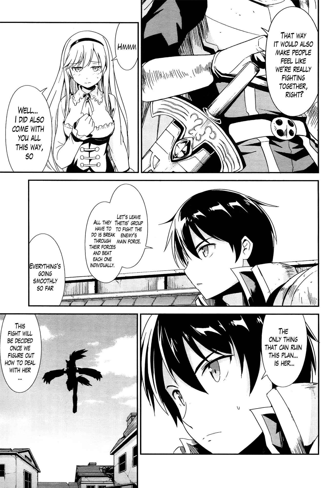 Page 24 Chapter 15 Sennen Sensou Aigis - Eiyuu no Kizuna