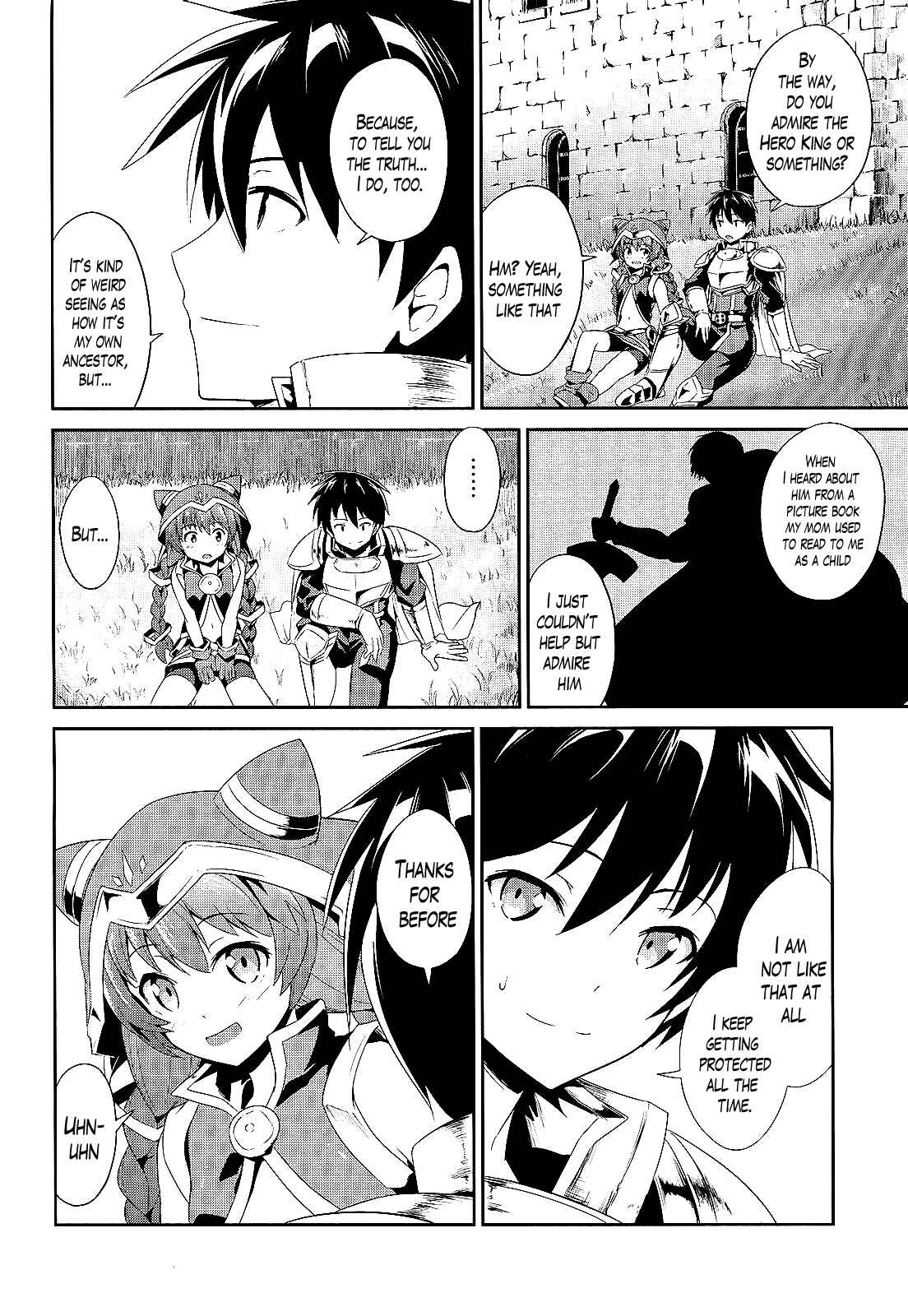Page 14 Chapter 3 Sennen Sensou Aigis - Eiyuu no Kizuna