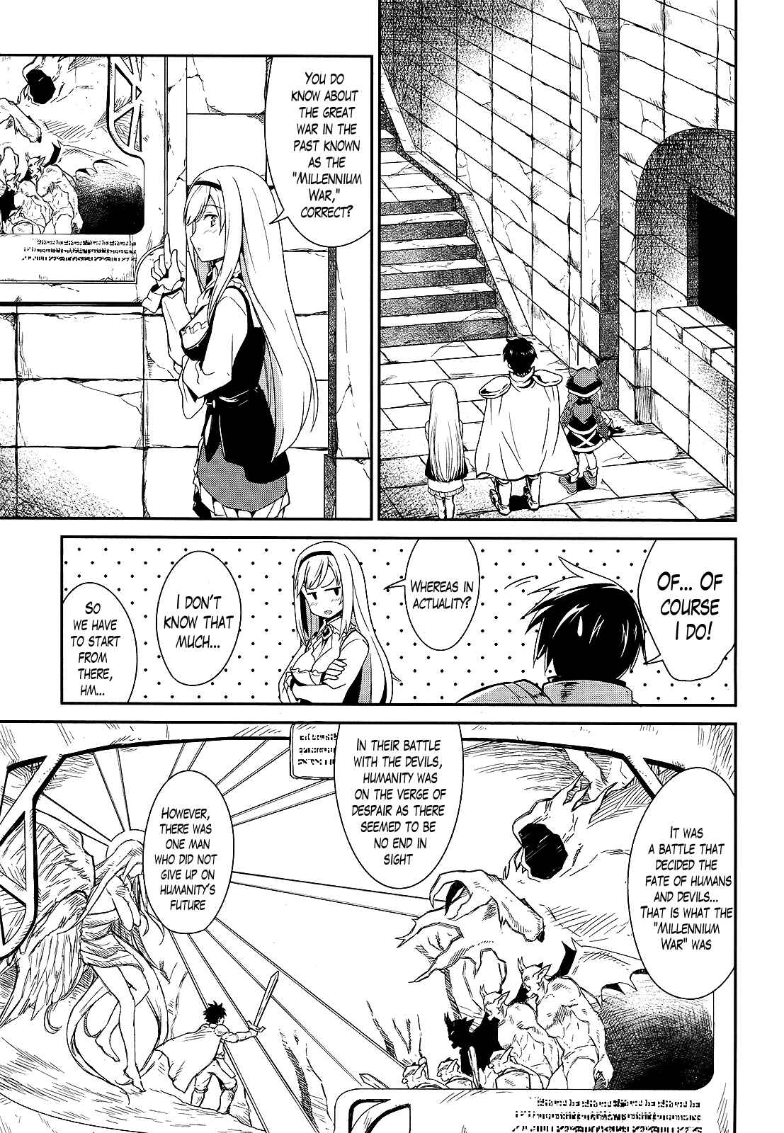 Page 7 Chapter 6 Sennen Sensou Aigis - Eiyuu no Kizuna