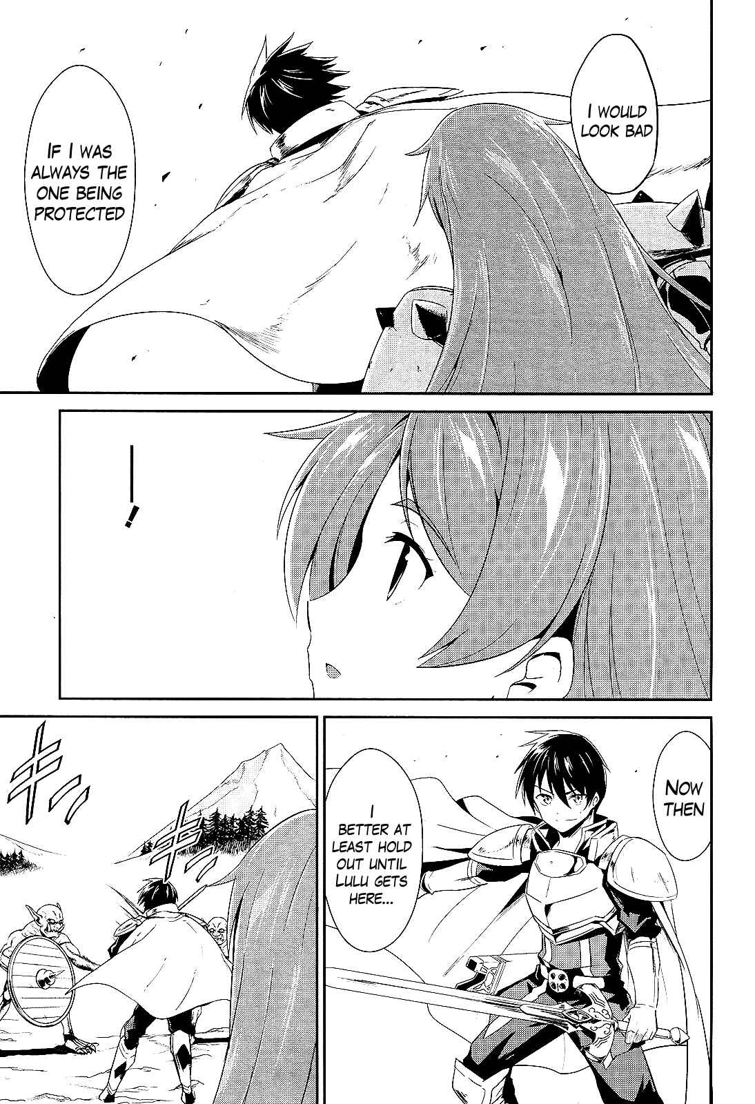 Page 25 Chapter 4 Sennen Sensou Aigis - Eiyuu no Kizuna