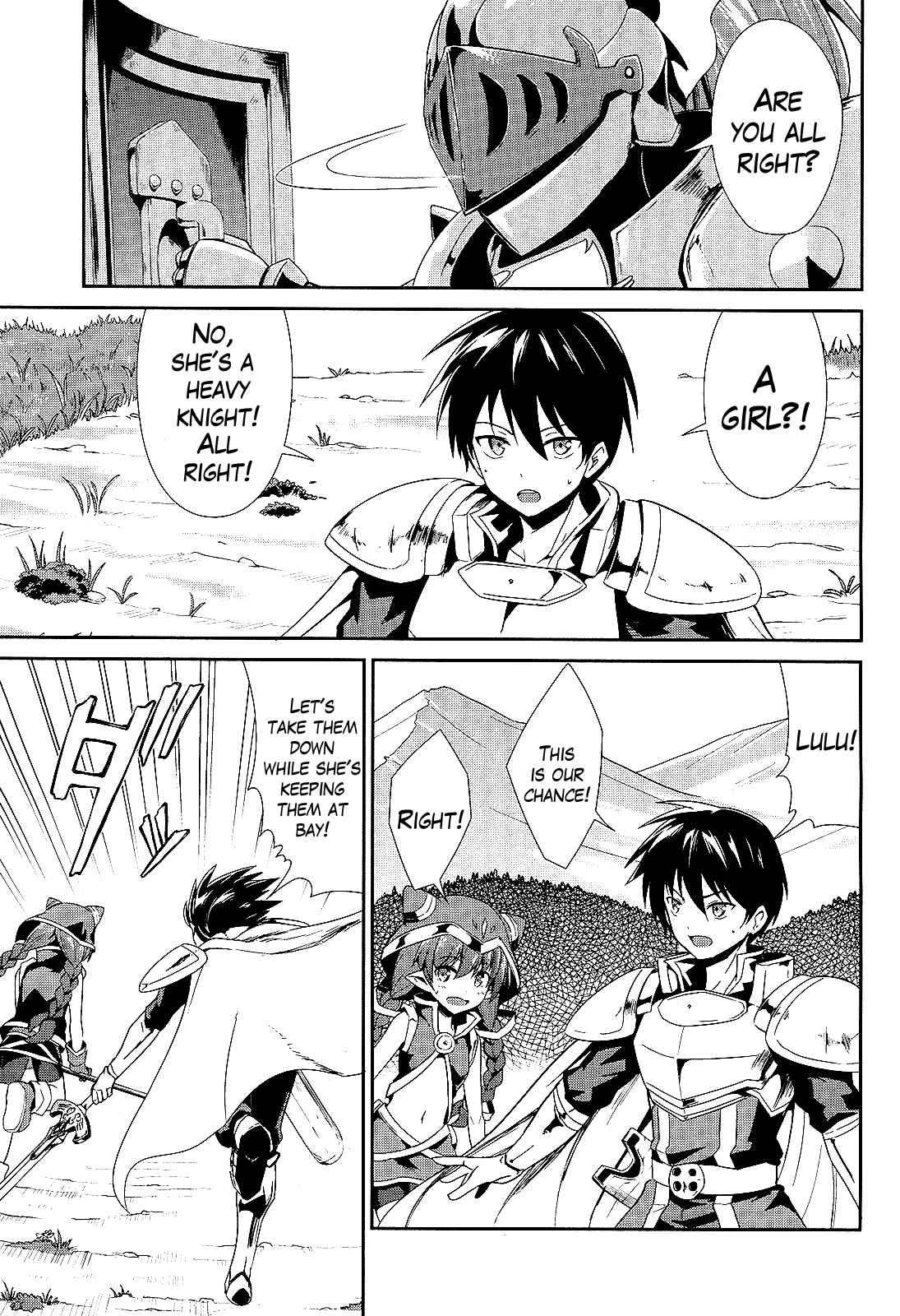 Page 5 Chapter 4 Sennen Sensou Aigis - Eiyuu no Kizuna