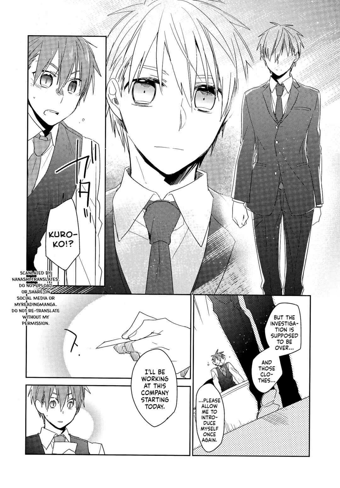 Page 28 Chapter Unknown_a135 Kuroko no Basket - Ikinuki Darling! (Doujinshi)