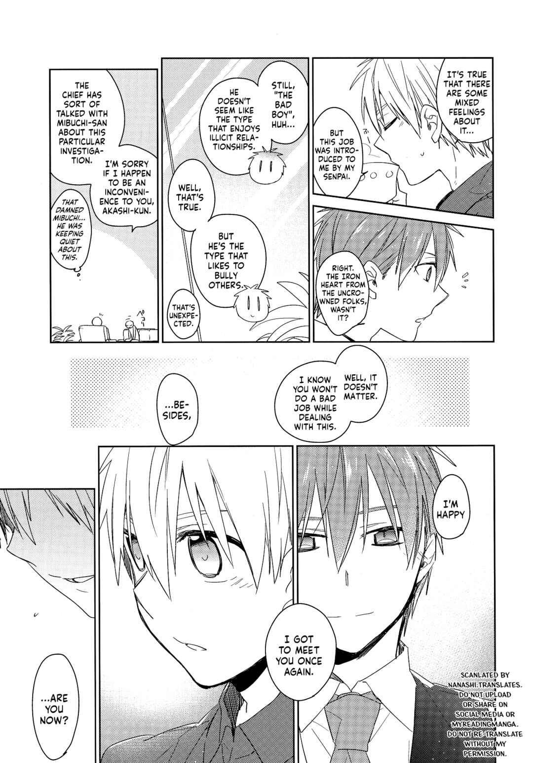 Page 7 Chapter Unknown_a135 Kuroko no Basket - Ikinuki Darling! (Doujinshi)