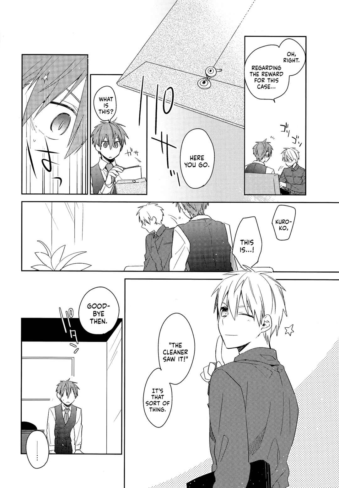 Page 8 Chapter Unknown_a135 Kuroko no Basket - Ikinuki Darling! (Doujinshi)