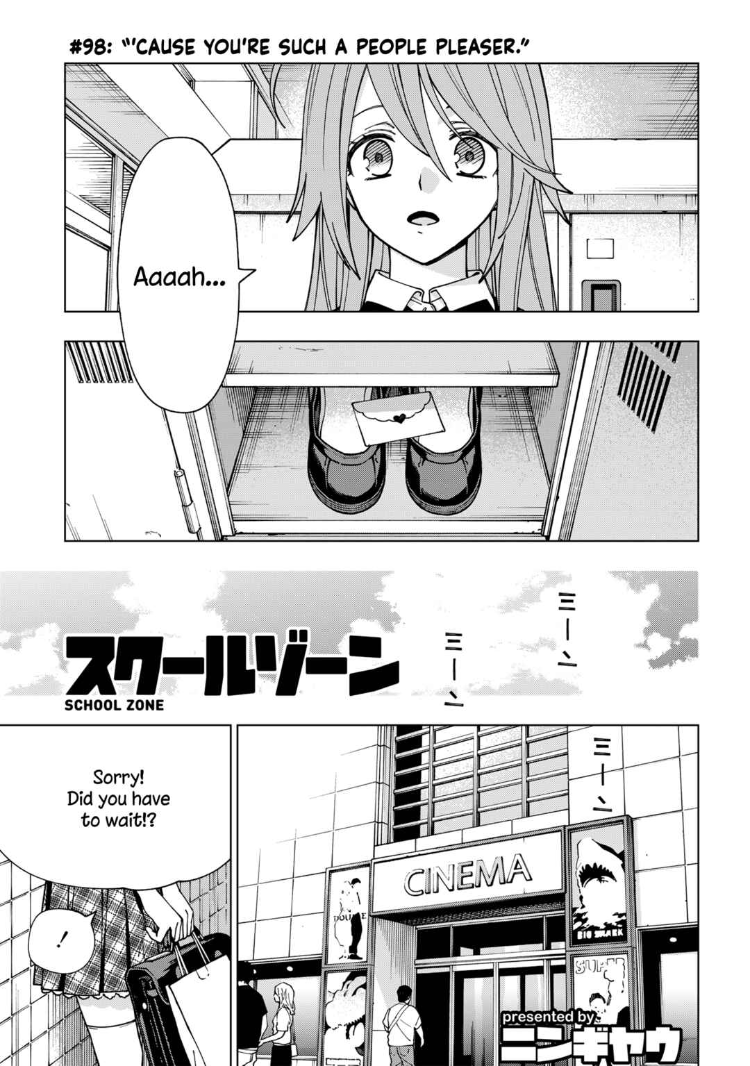 Page 1 Chapter 98 School Zone