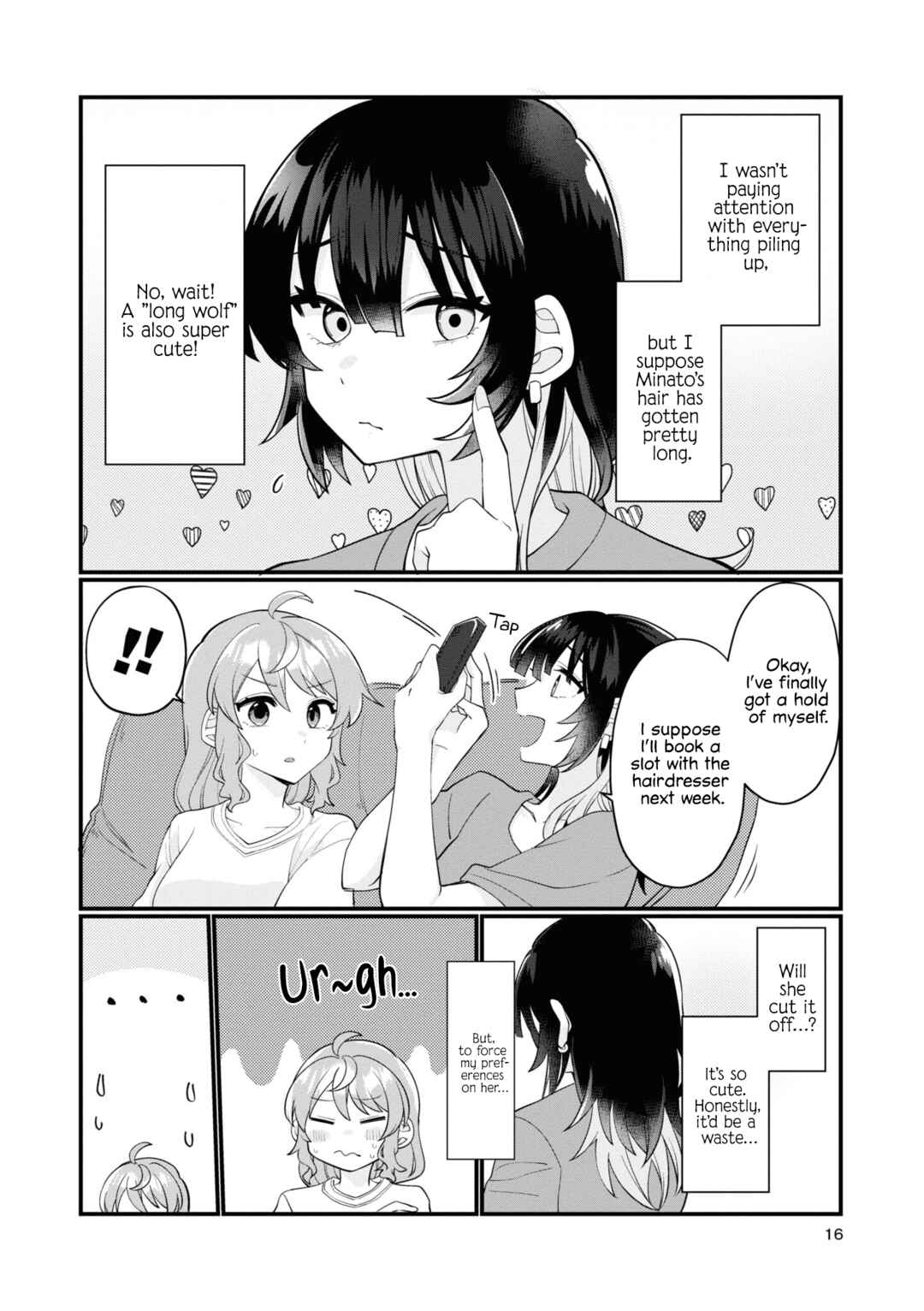 Page 2 Chapter 12 Koharu to Minato: Watashi no Partner wa Onnanoko
