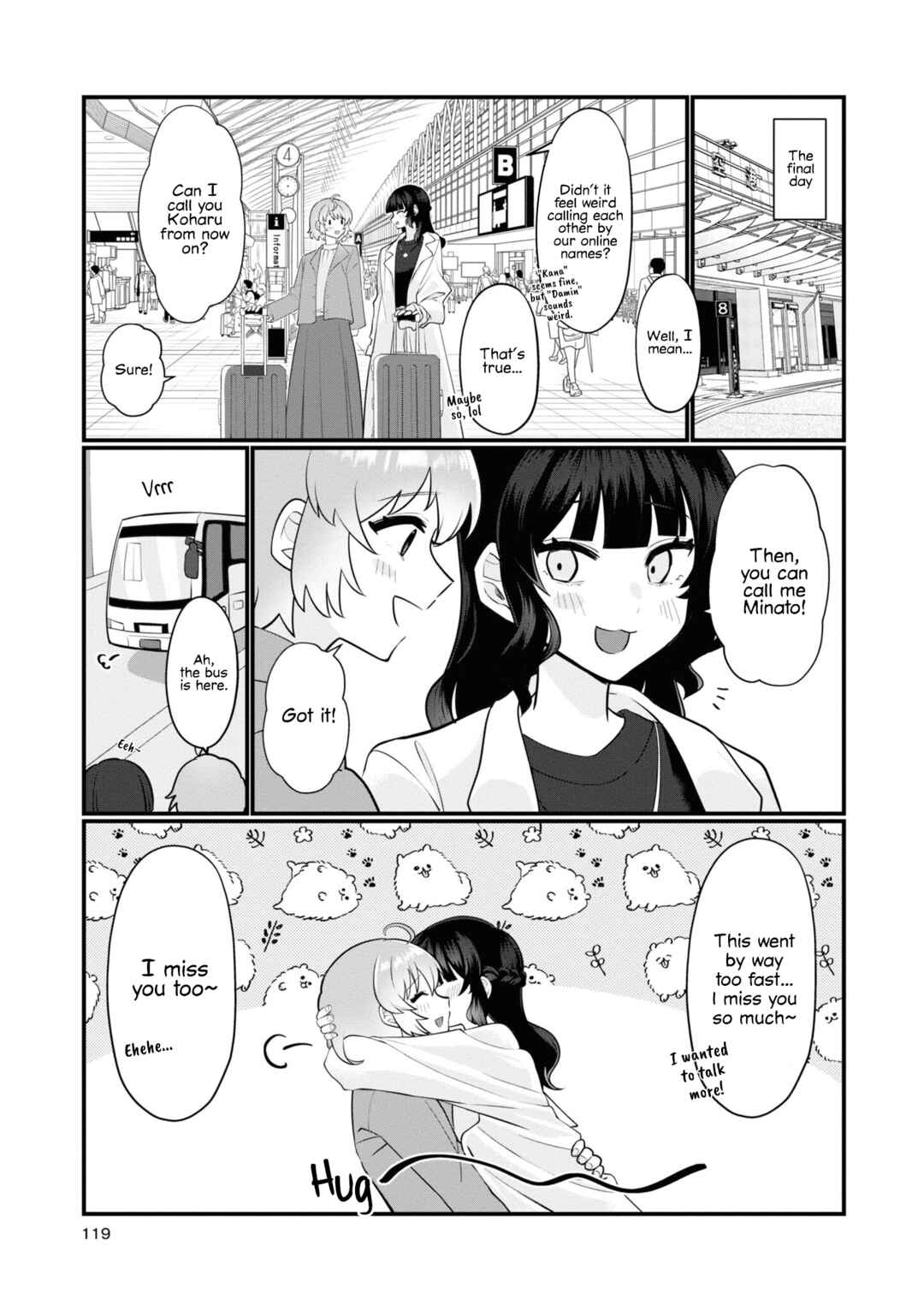Page 19 Chapter 10 Koharu to Minato: Watashi no Partner wa Onnanoko