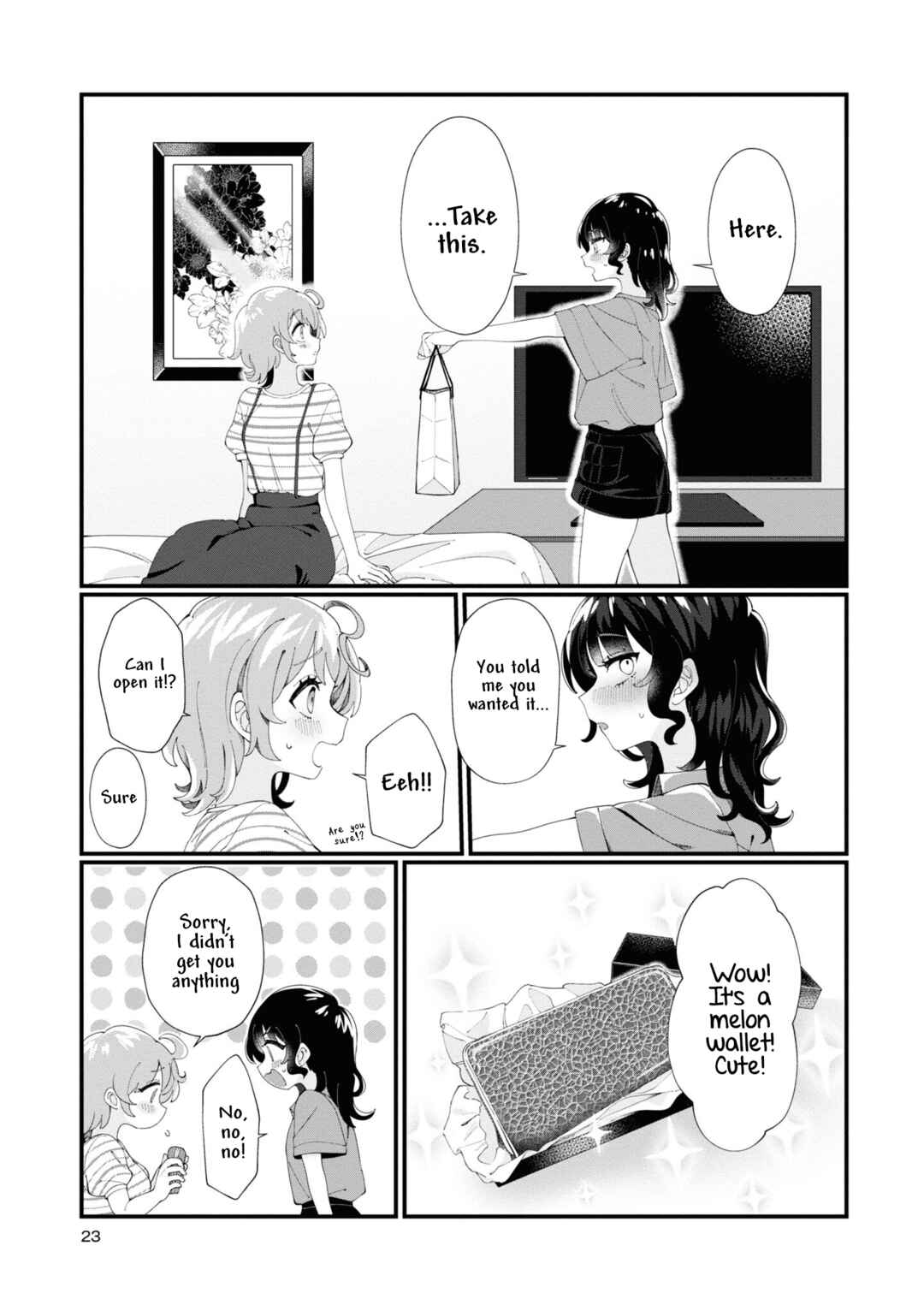 Page 7 Chapter 2 Koharu to Minato: Watashi no Partner wa Onnanoko