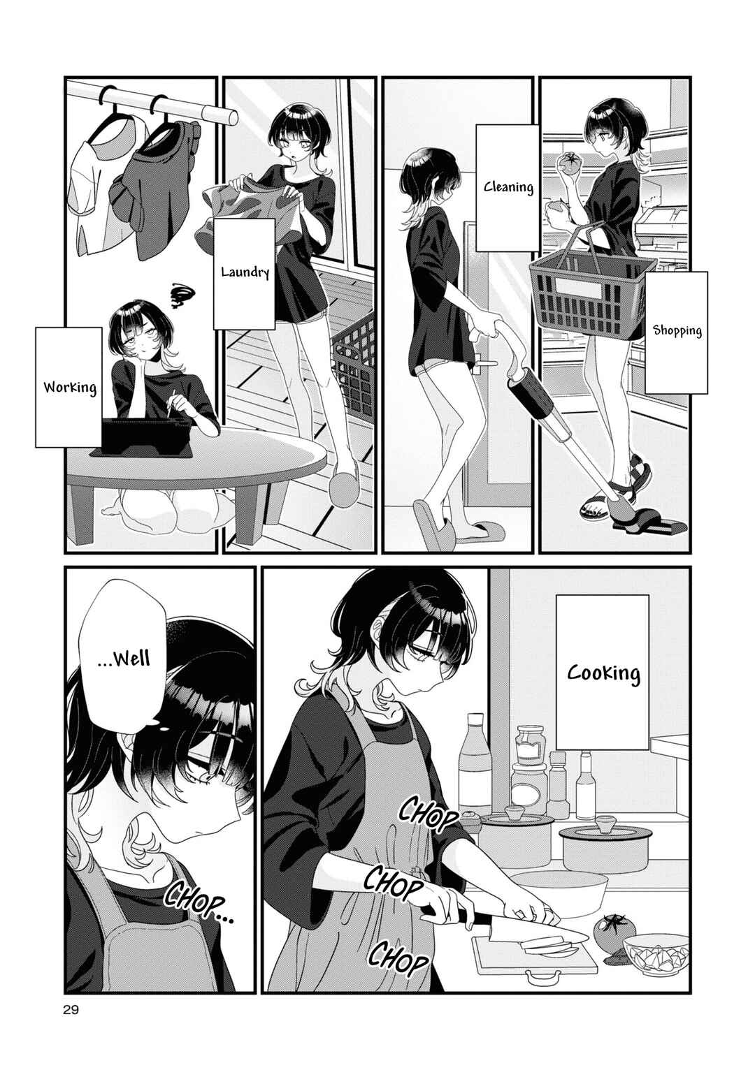 Page 3 Chapter 3 Koharu to Minato: Watashi no Partner wa Onnanoko