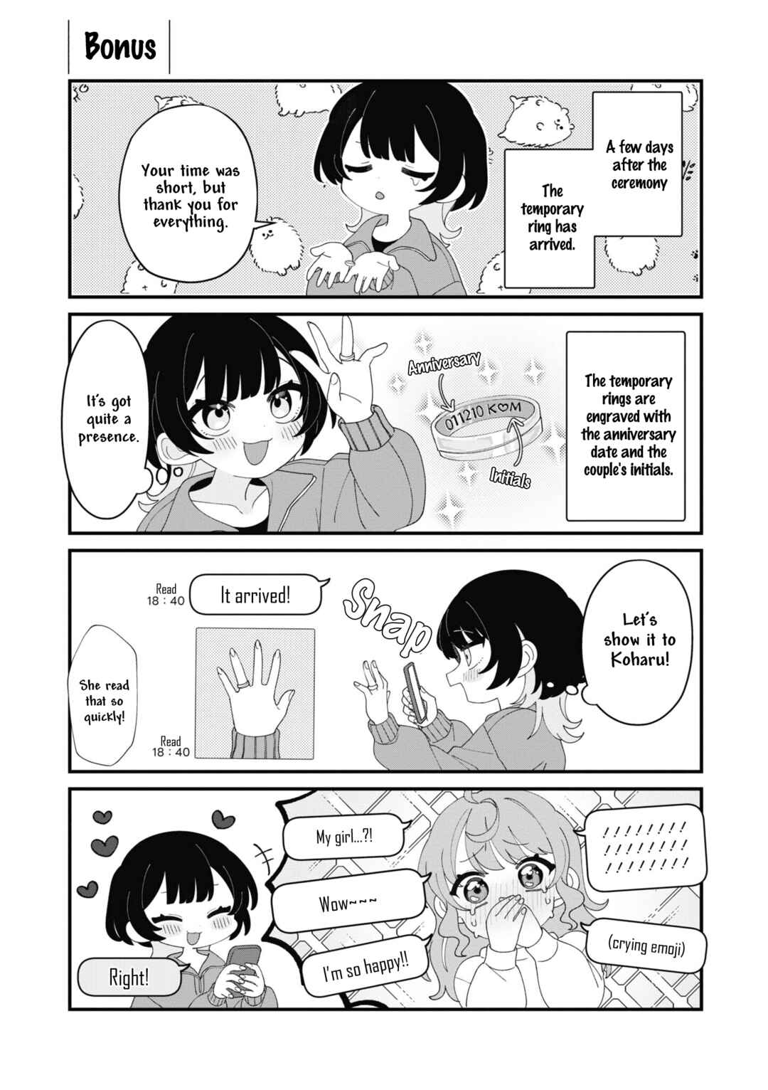 Page 9 Chapter 6 Koharu to Minato: Watashi no Partner wa Onnanoko