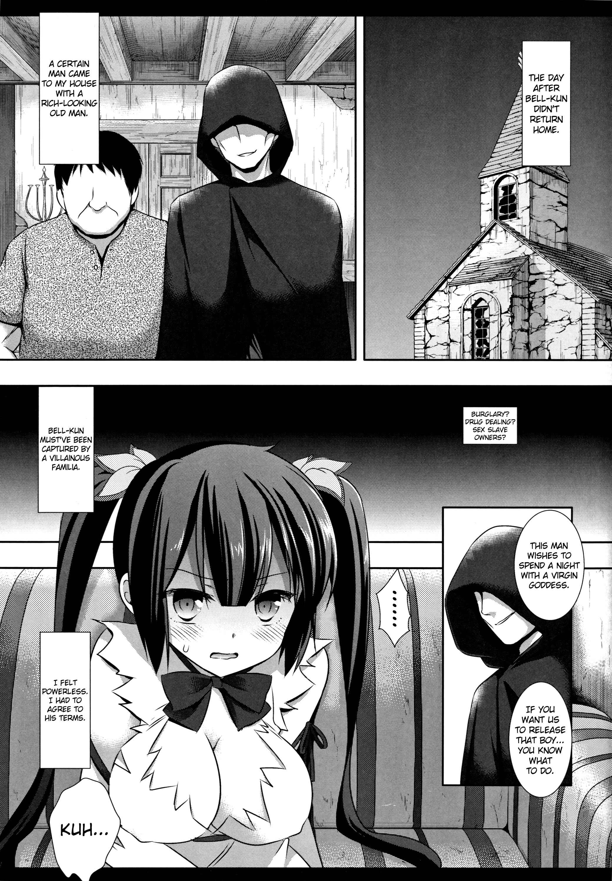 Page 4 Chapter Unknown_5495 Dungeon ni Deai o Motomeru no wa Machigatteiru Darou ka - Bell-kun no Tamenara... (Doujinshi)