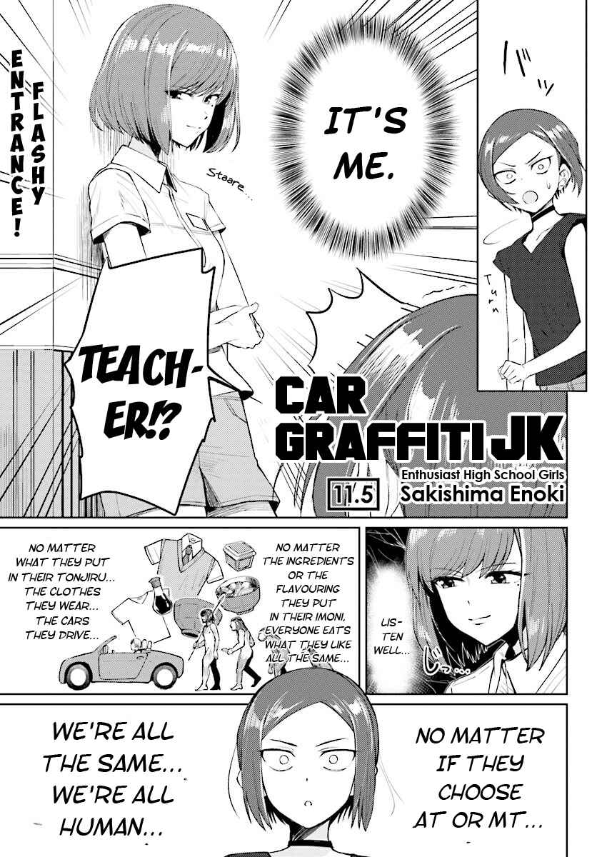 Page 1 Chapter 11.5 Car Graffiti JK