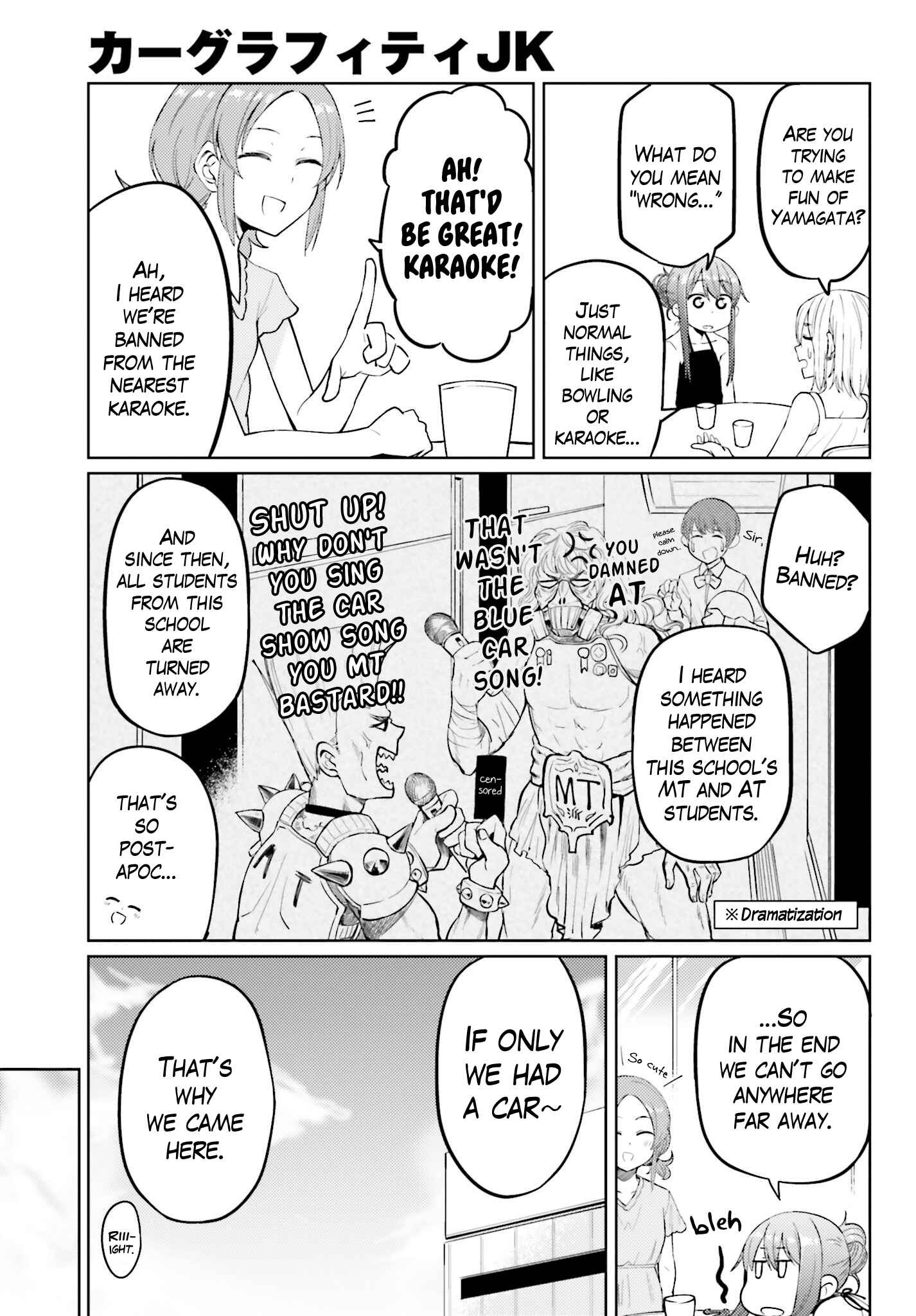 Page 9 Chapter 9 Car Graffiti JK