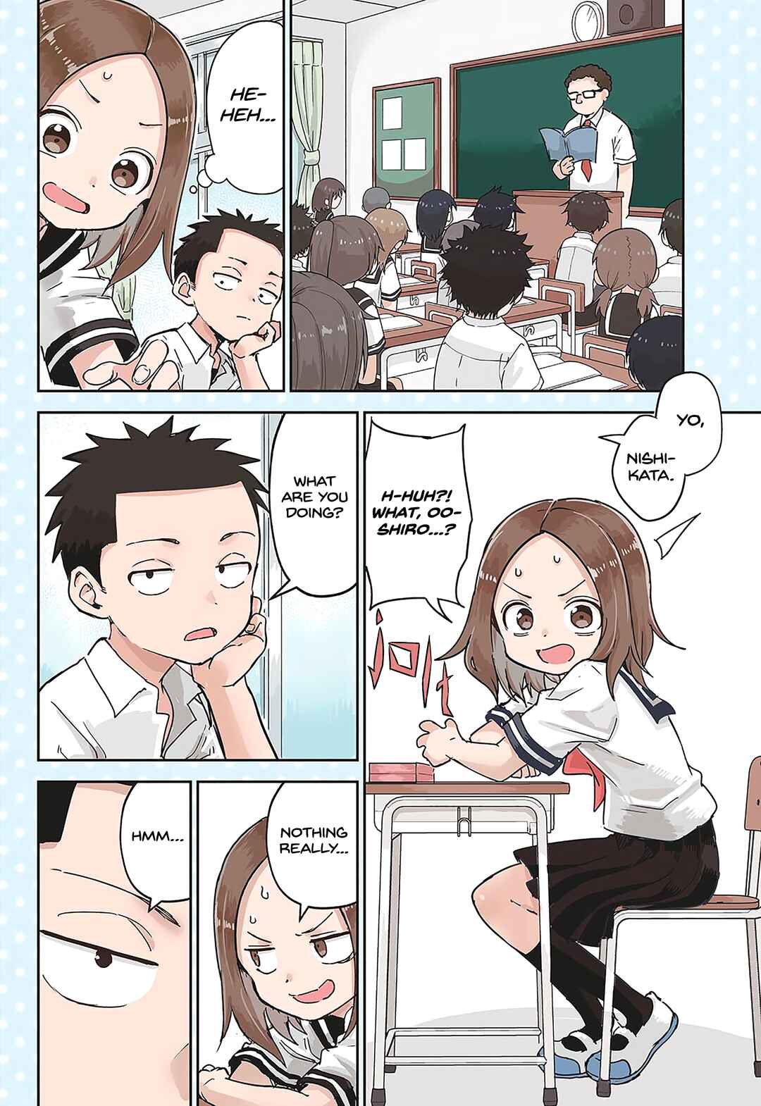Page 2 Chapter 1 Karakai Jouzu (?) no Nishikata-san