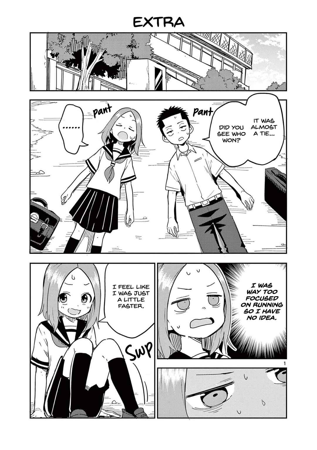 Page 1 Chapter 10.5 Karakai Jouzu (?) no Nishikata-san