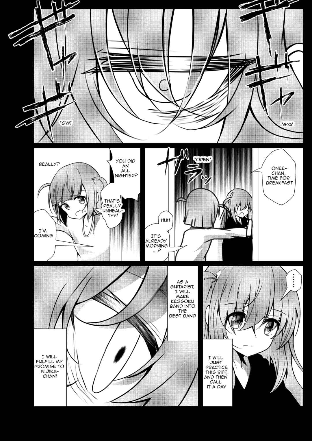Page 3 Chapter 30 Bocchi the Rock! - Scummy Bandman Bocchi (Doujinshi)