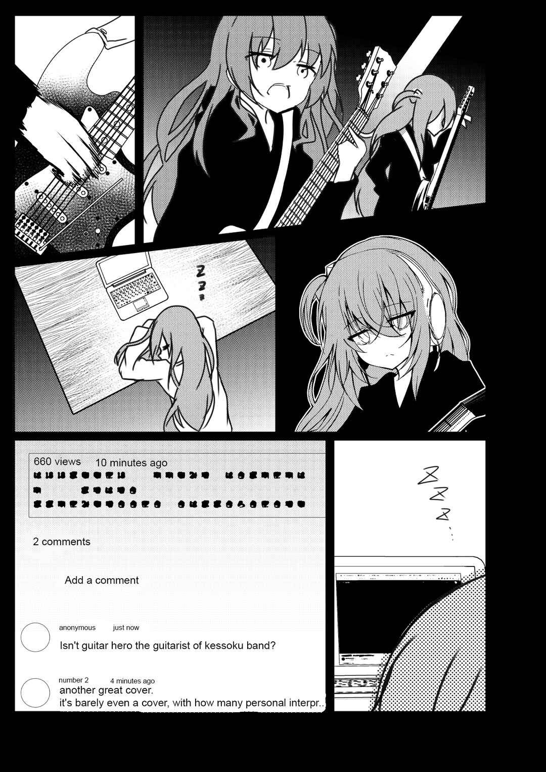 Page 4 Chapter 30 Bocchi the Rock! - Scummy Bandman Bocchi (Doujinshi)