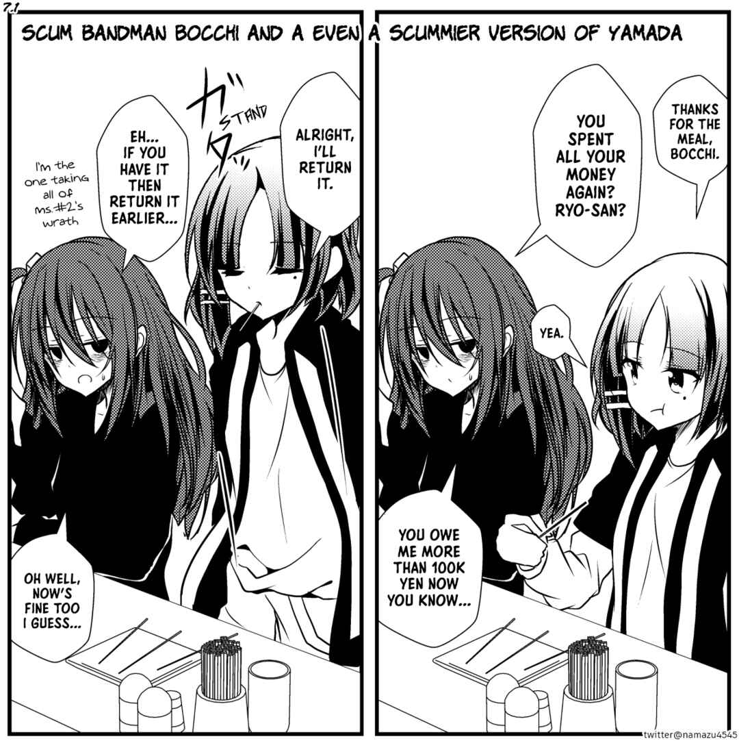 Page 1 Chapter 7 Bocchi the Rock! - Scummy Bandman Bocchi (Doujinshi)