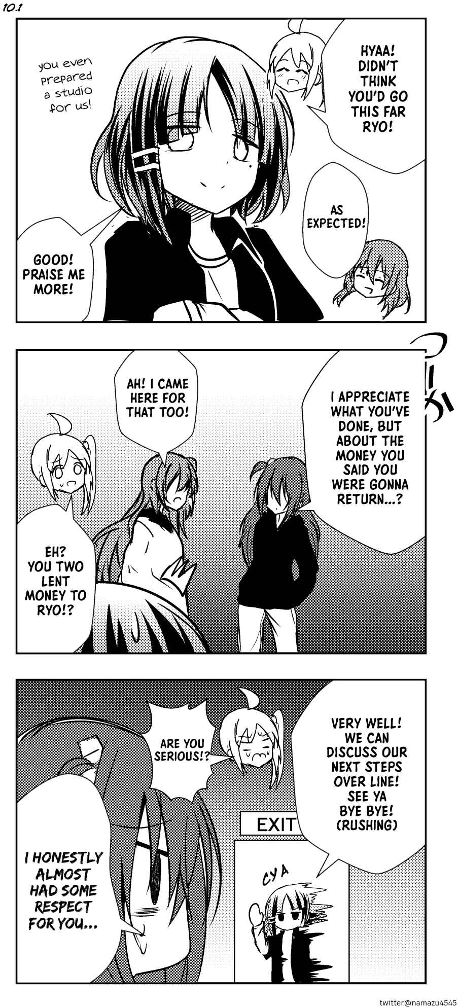 Page 1 Chapter 10 Bocchi the Rock! - Scummy Bandman Bocchi (Doujinshi)