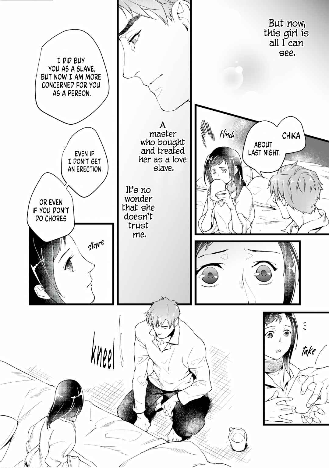 Page 12 Chapter 3 Isekai de Dorei ni Narimashitaga Goshujin-sama wa Watashi ni Yokujo Shimasen