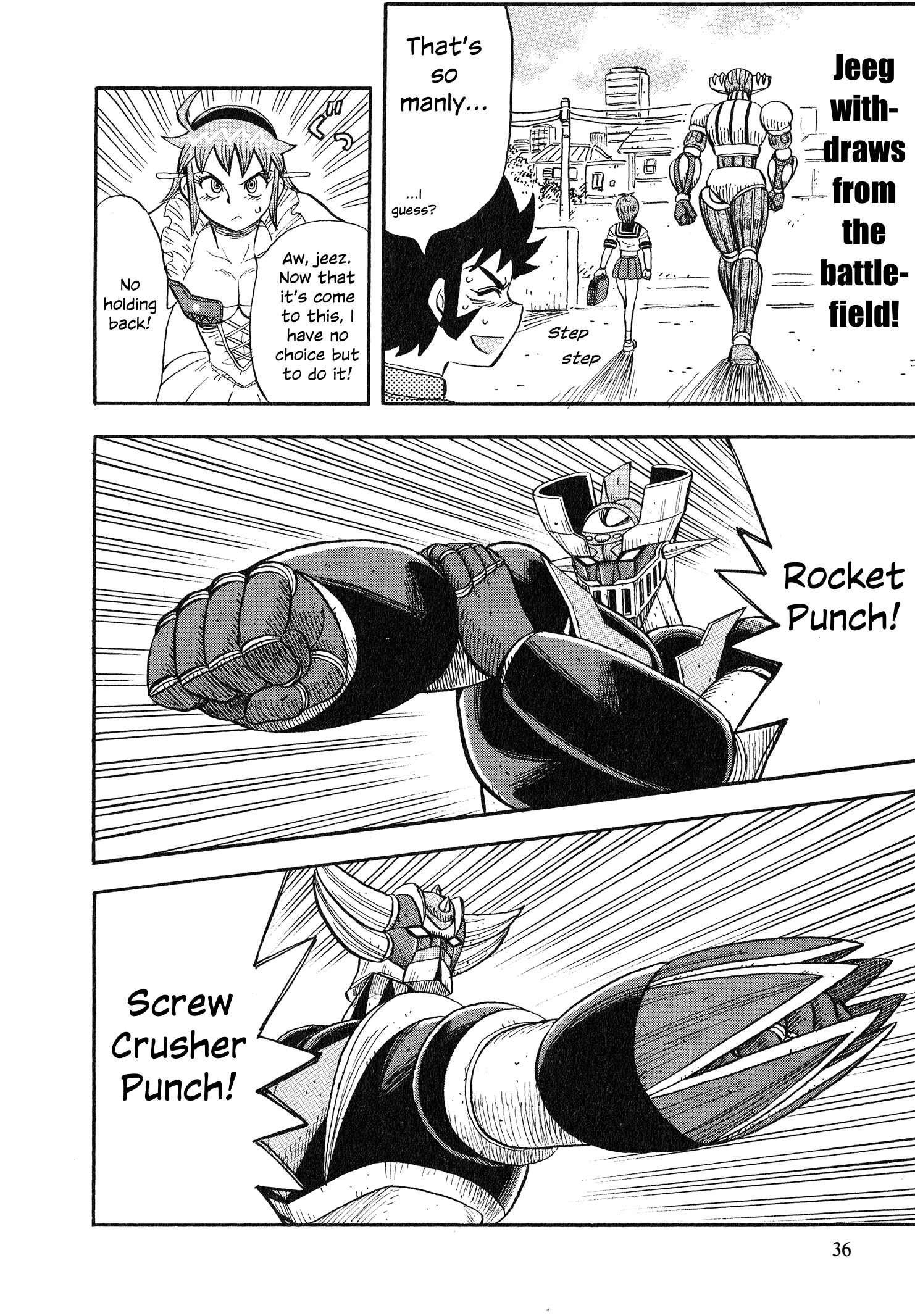 Page 12 Chapter 2 Mazinger Otome