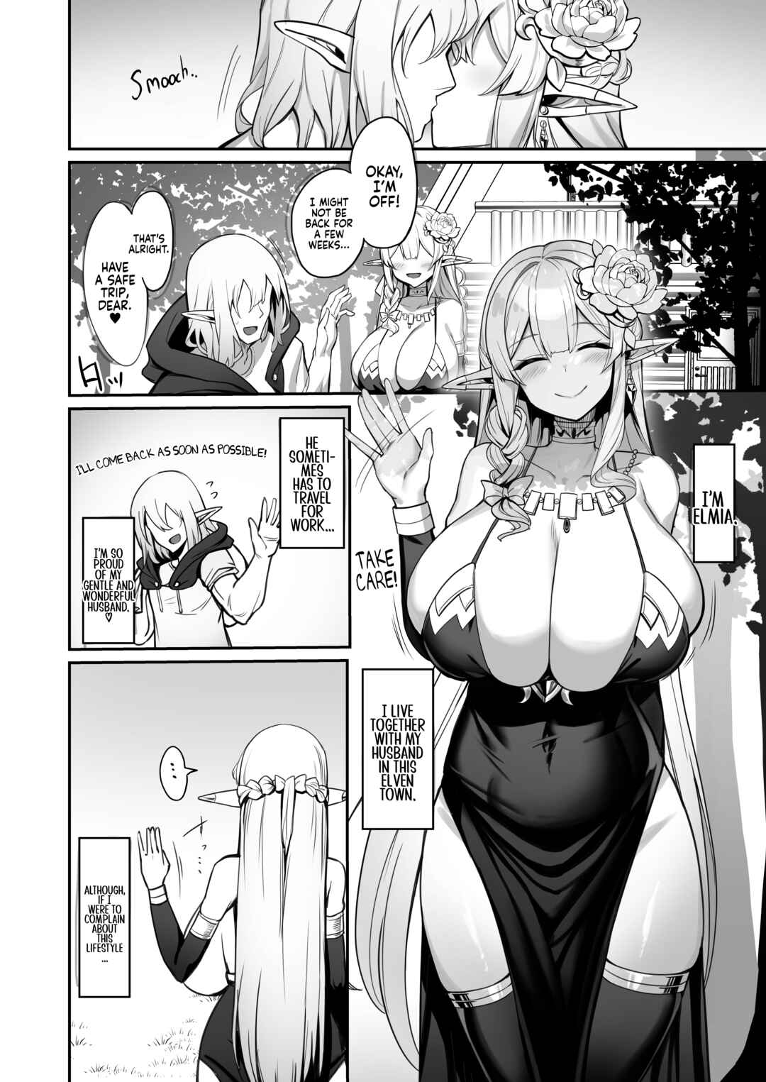 Page 4 Chapter Unknown_436b Hitozuma Elf wa Yokyuu Fuman
