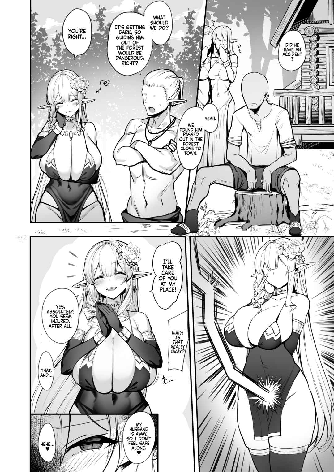 Page 6 Chapter Unknown_436b Hitozuma Elf wa Yokyuu Fuman